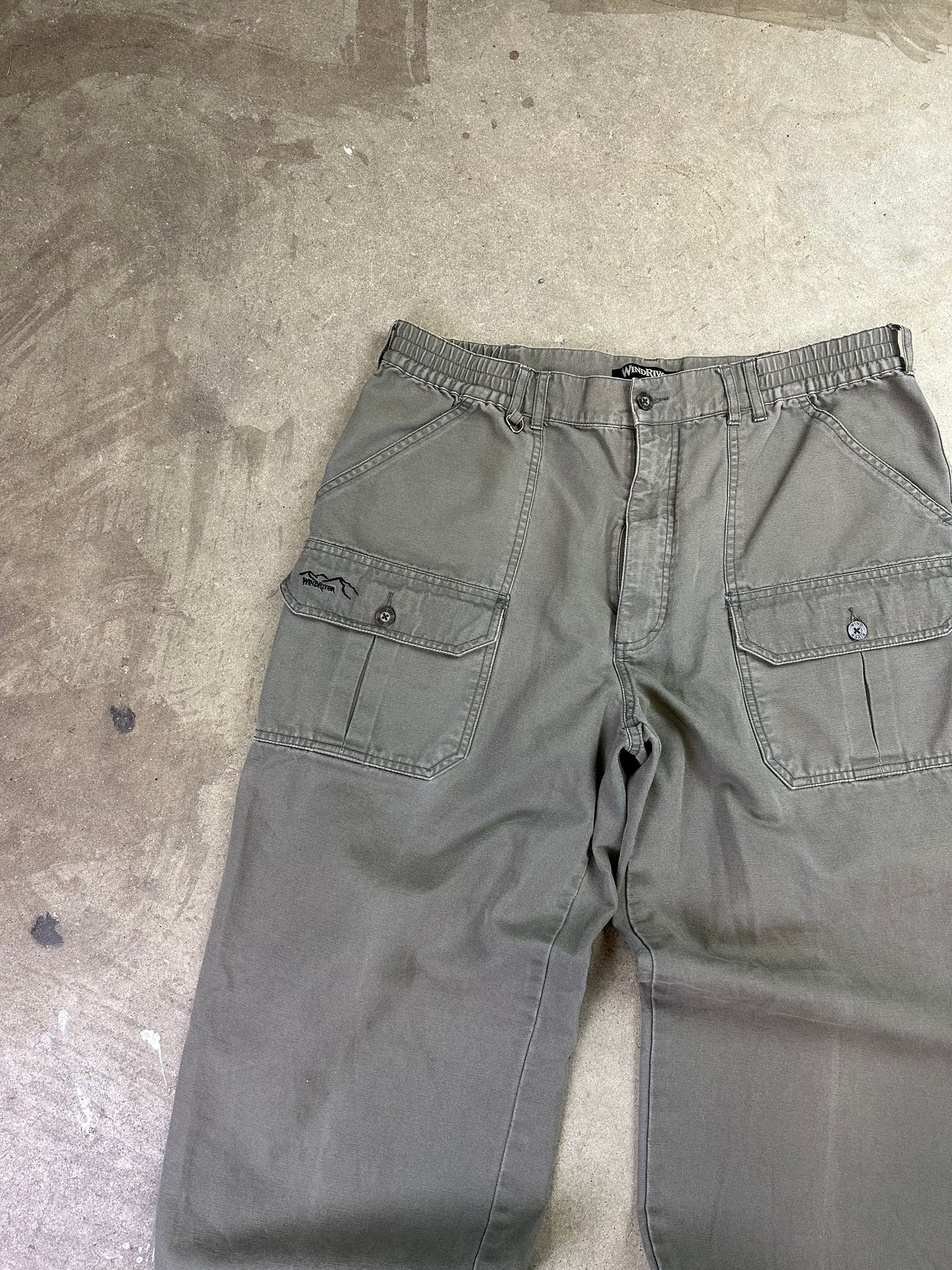 Windriver Tactical Cargo Pants Olive 35"