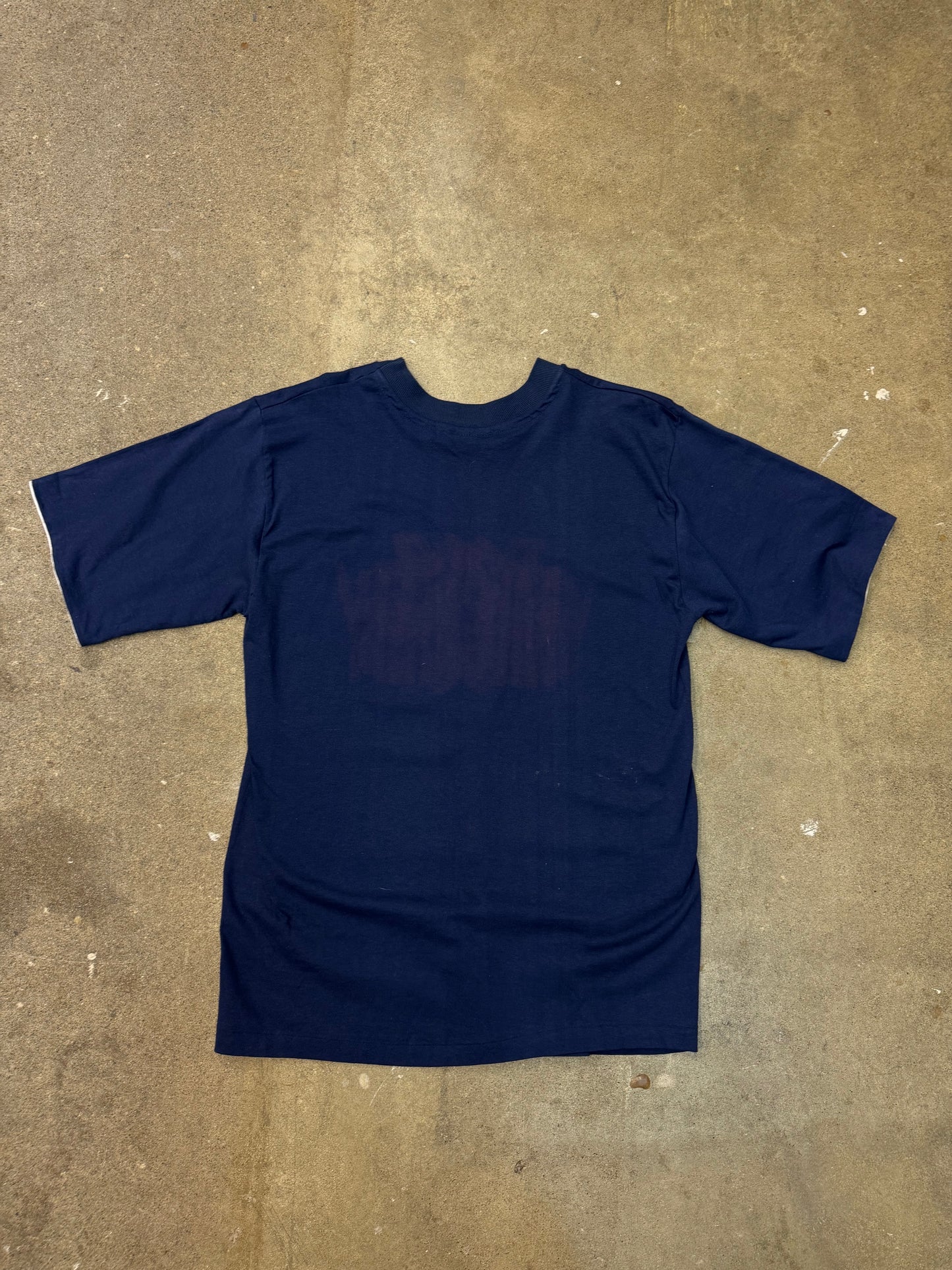 90s Mickey Mouse Spellout Tee Large