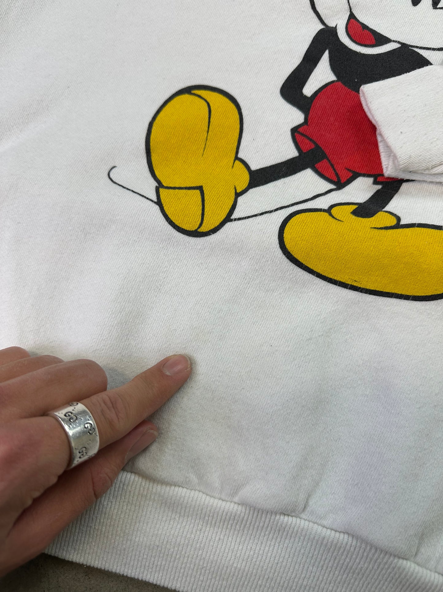 80s Mickey Mouse Crewneck Medium