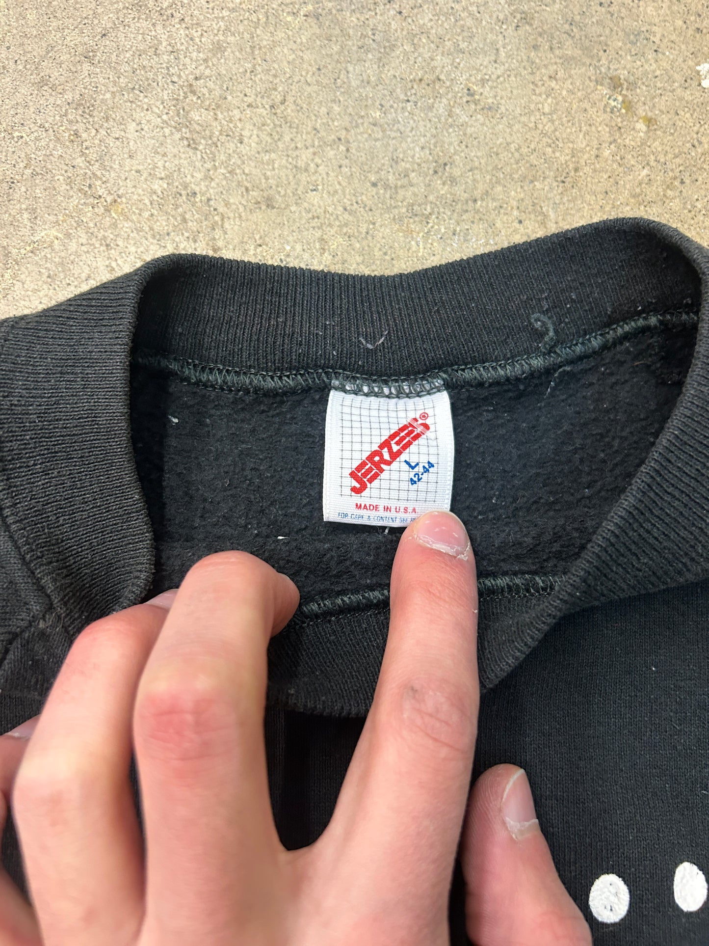 80s Eye Care Crewneck Brail WSAEC Medium