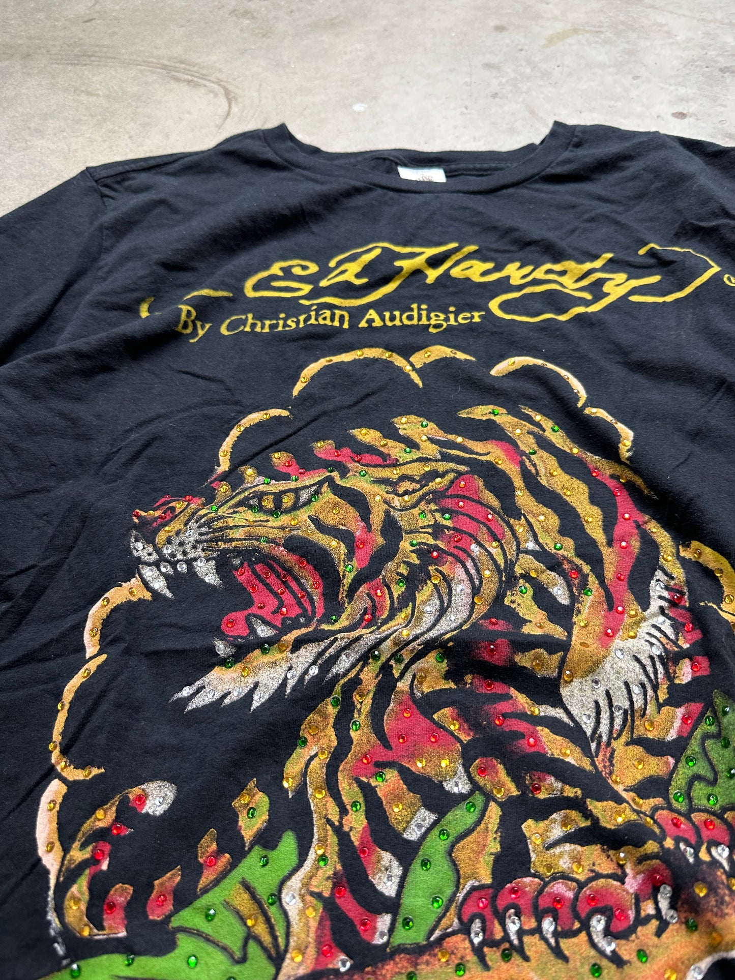 Ed Hardy Tiger Tee Medium