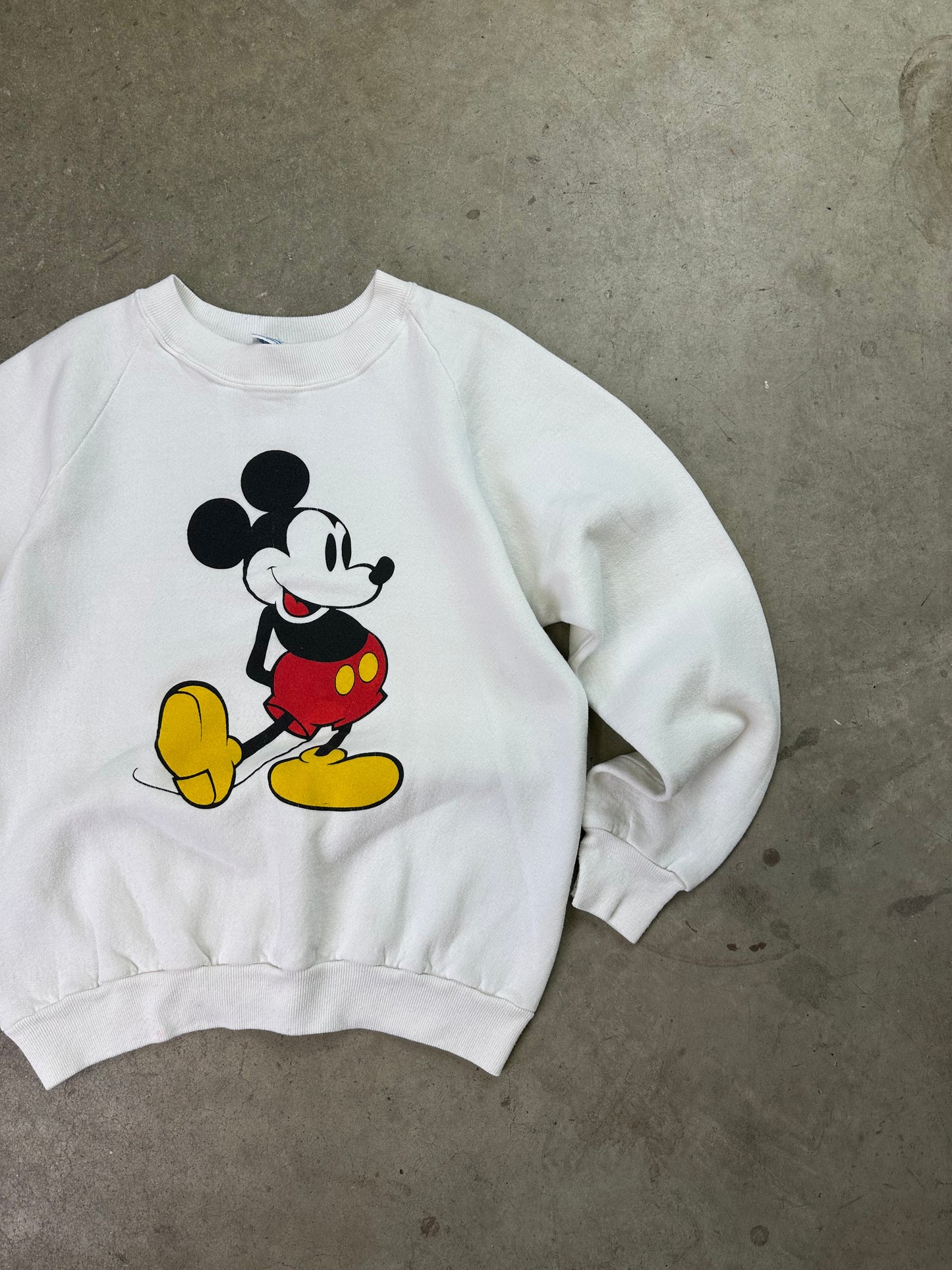 80s Mickey Mouse Crewneck Medium