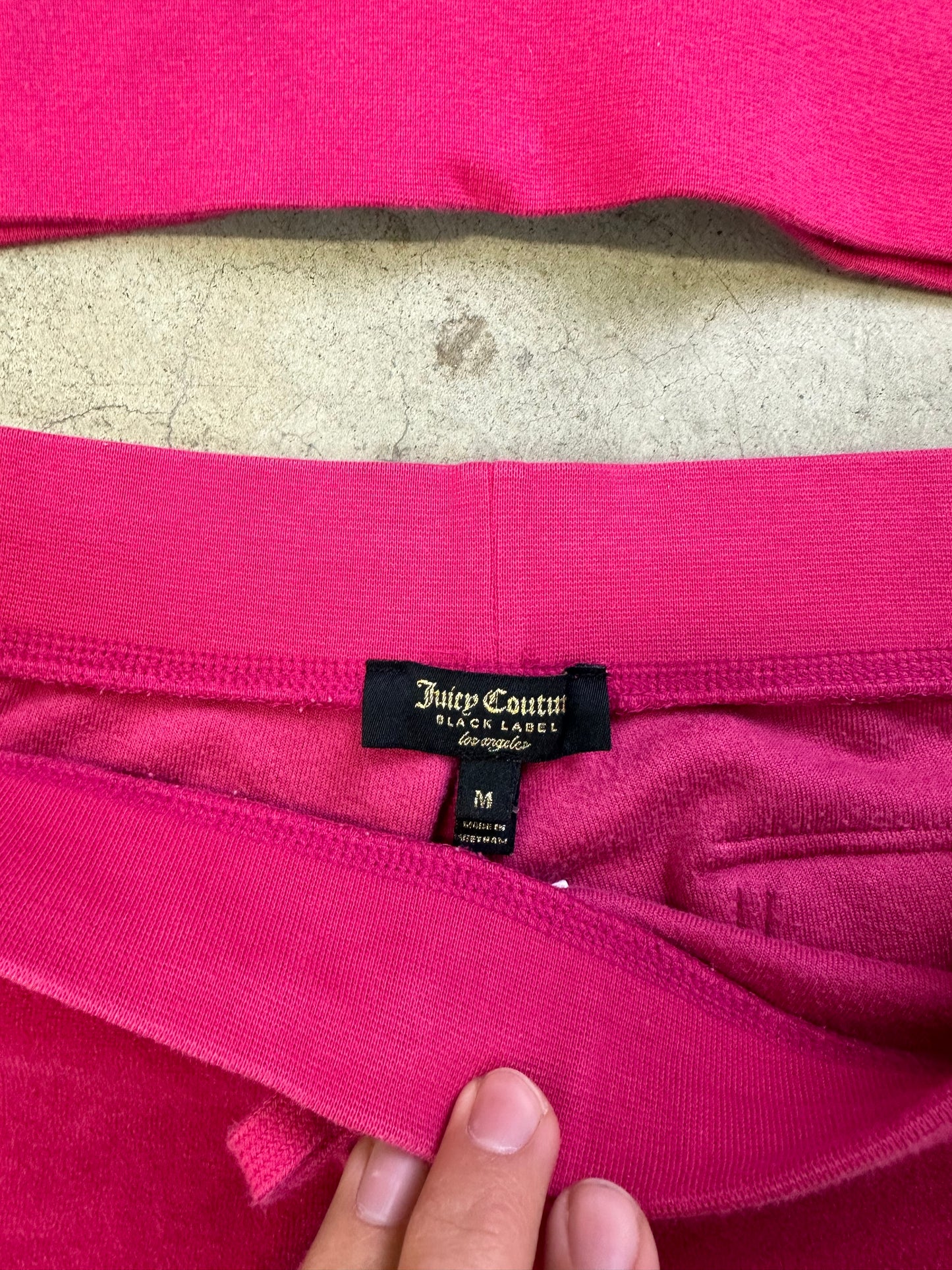 Juicy Couture Velour Sweatsuit Medium