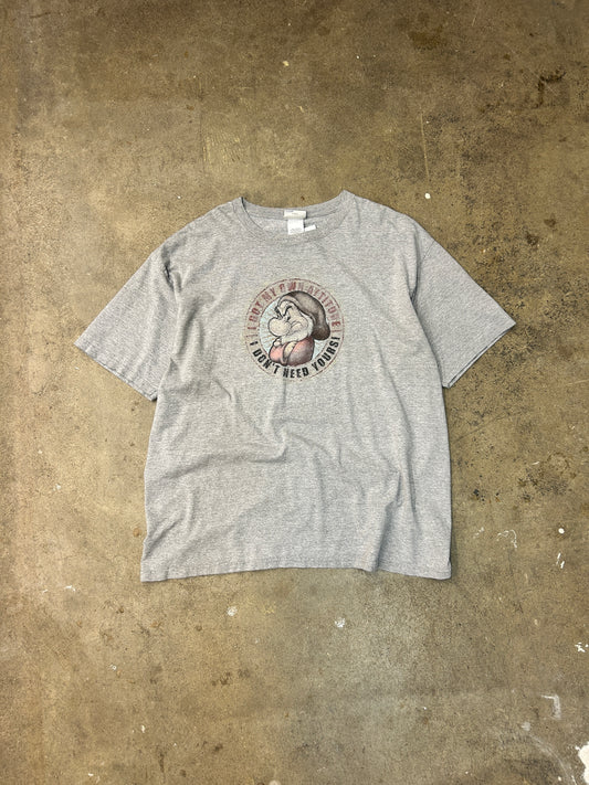 Disney Grumpy Attitude Tee XL