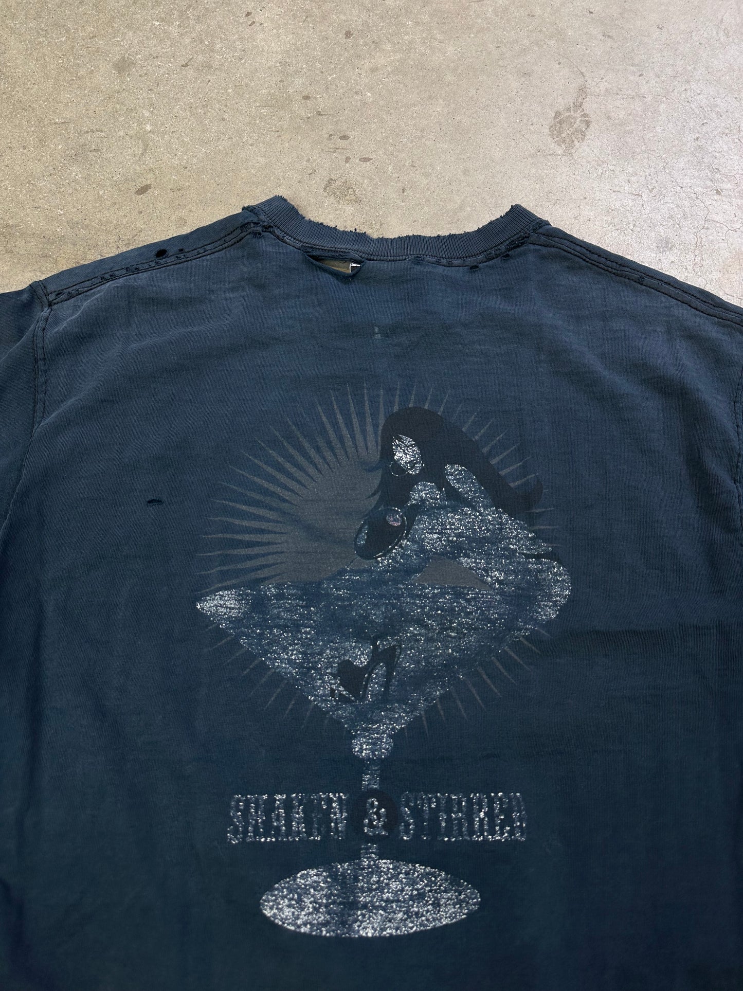No Fear Shaken & Stirred Thrashed Tee Medium