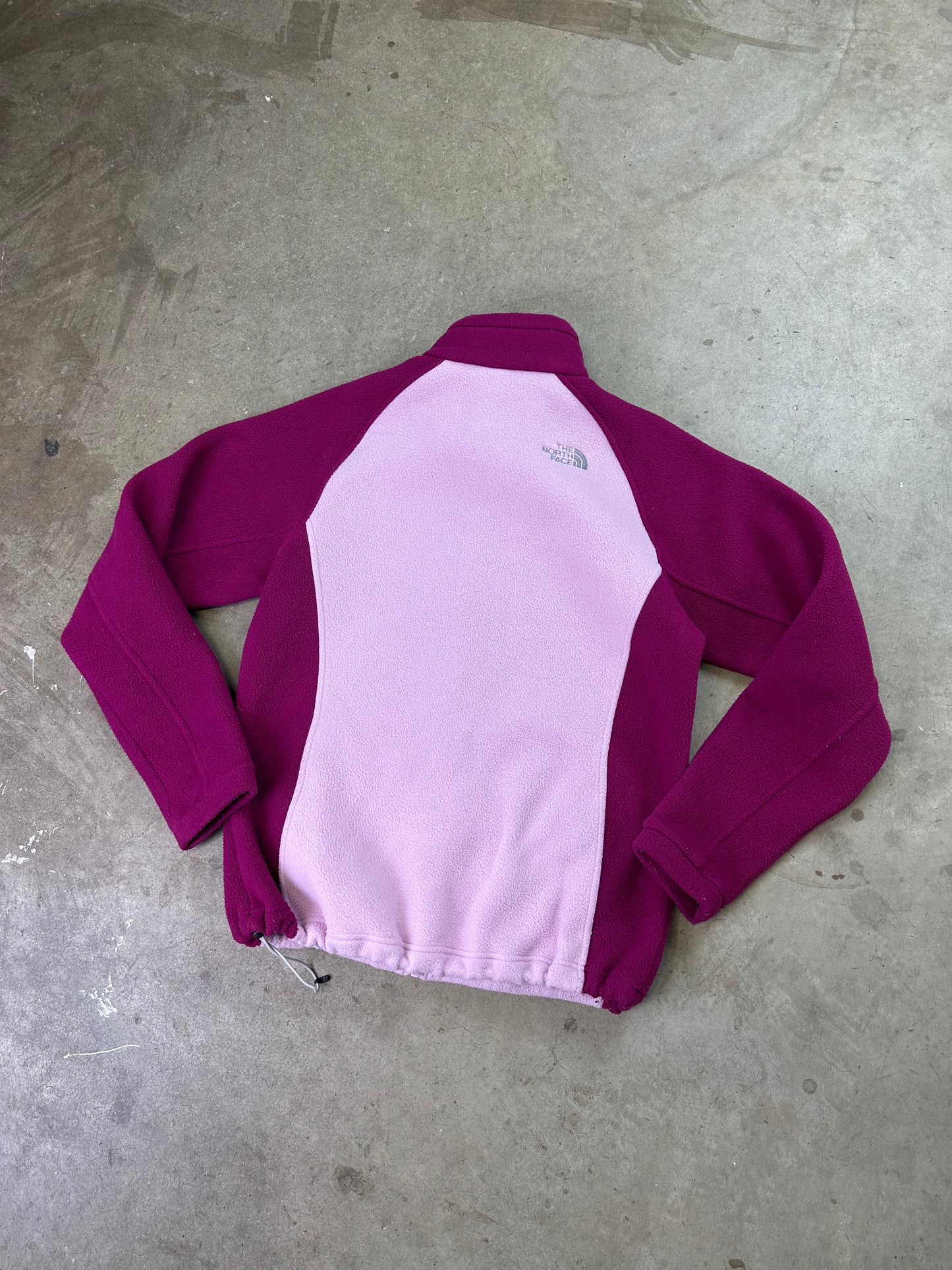 The North Face Zip Up Fleece Pink WMNS Large