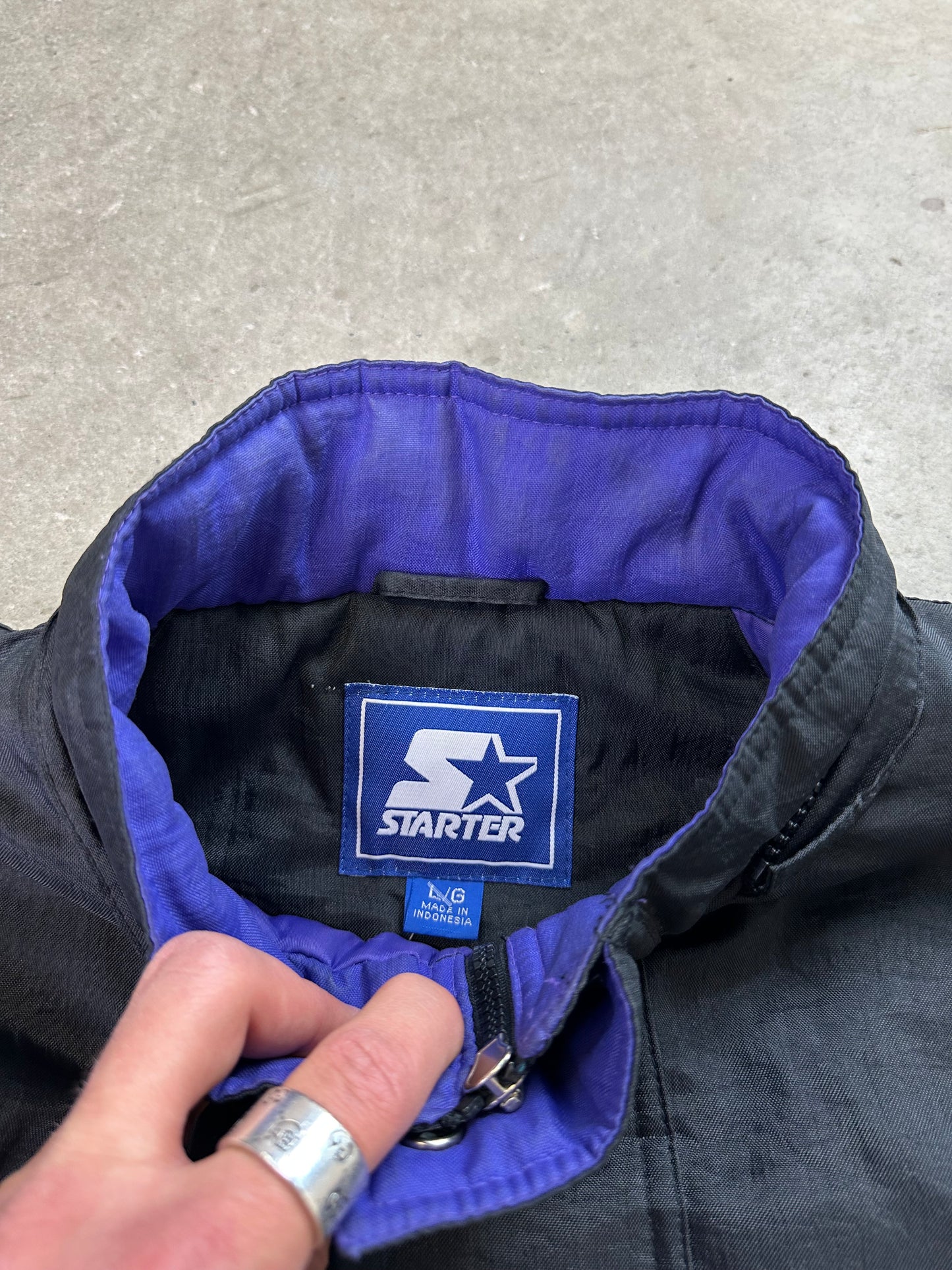 90s Vancouver Voodoo Starter Jacket Large