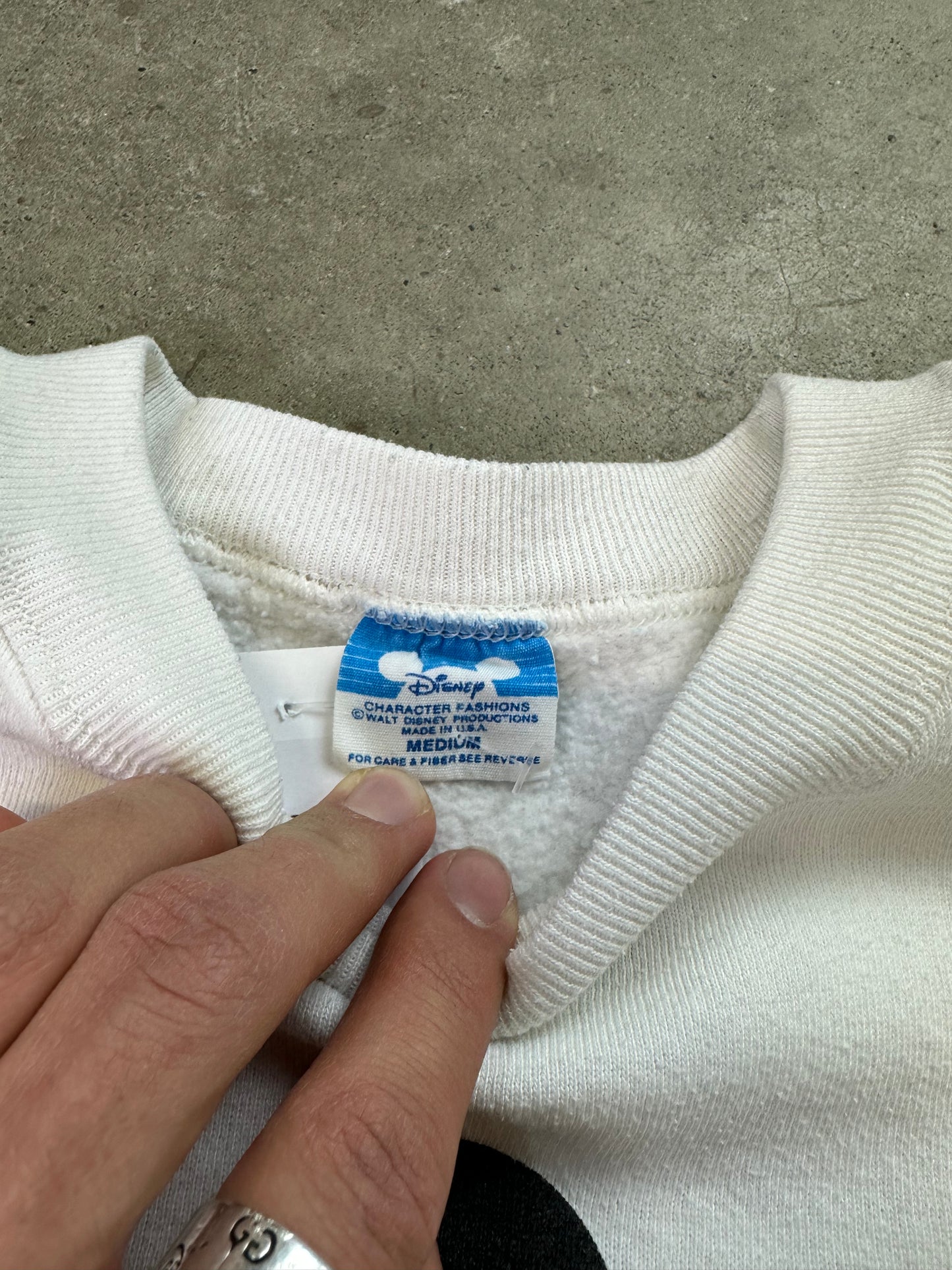 80s Mickey Mouse Crewneck Medium