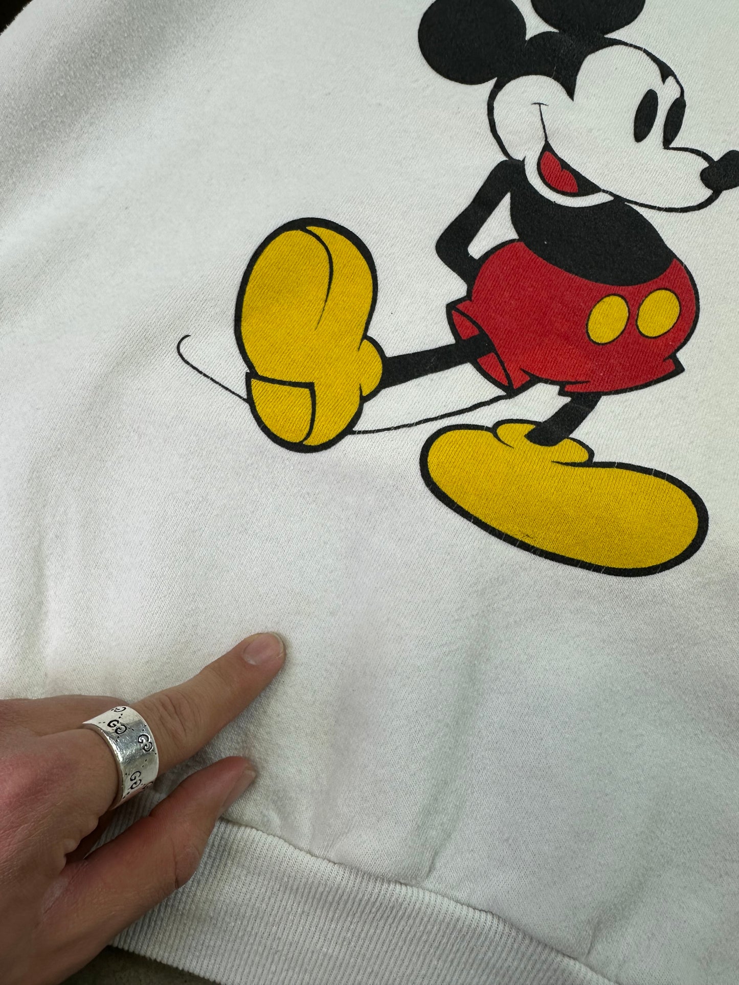 80s Mickey Mouse Crewneck Medium