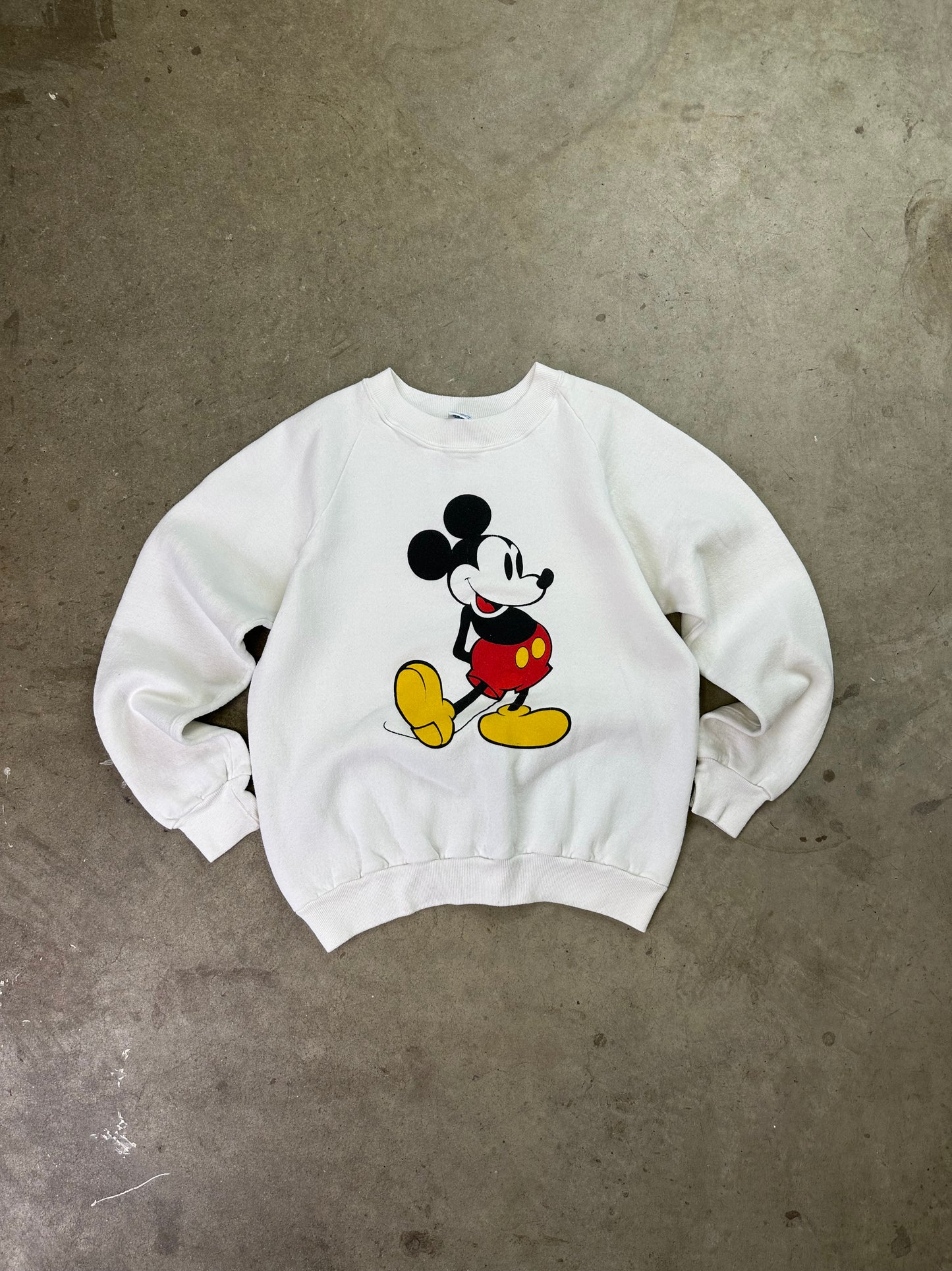80s Mickey Mouse Crewneck Medium