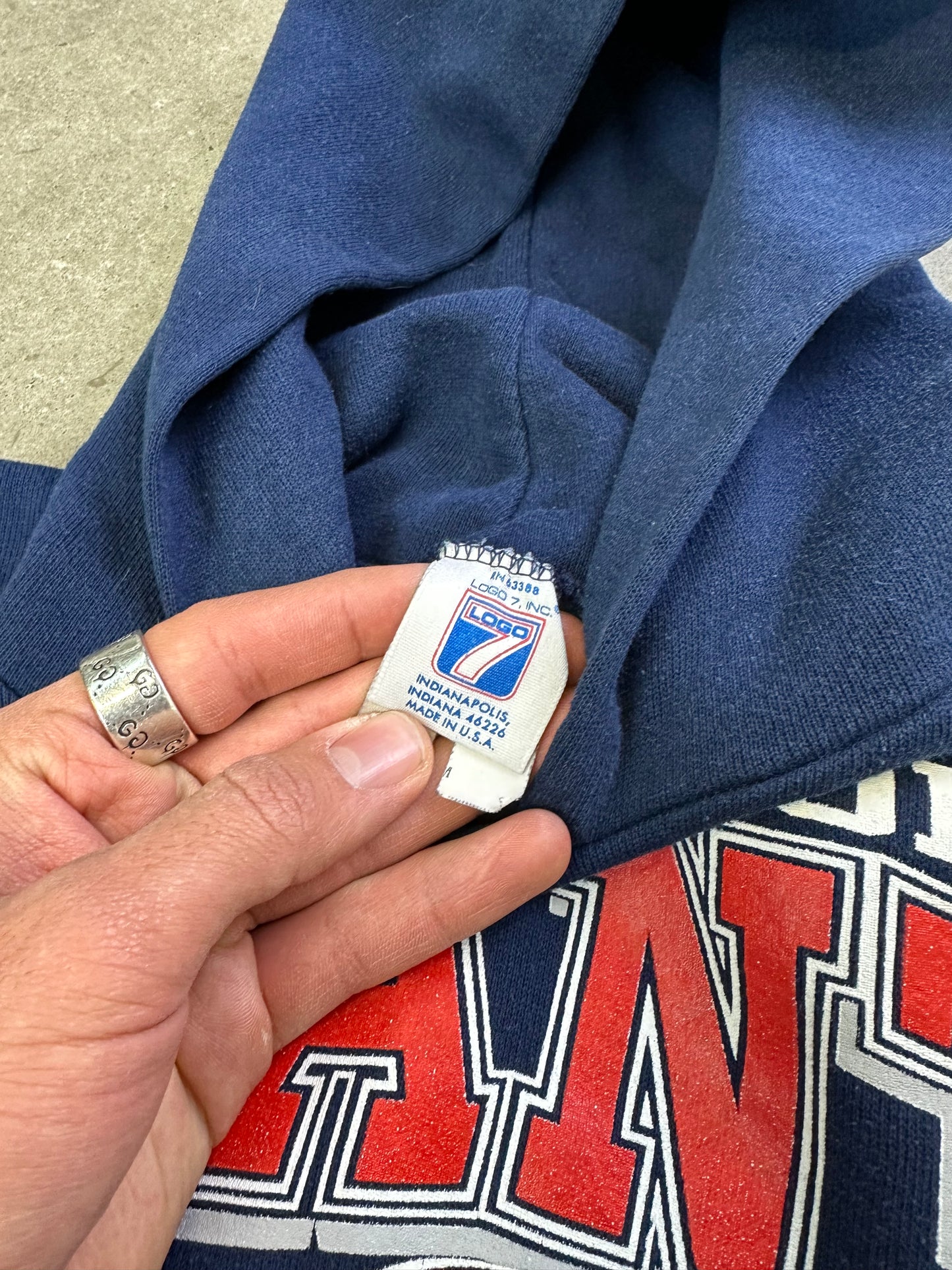 90s New York Giants Hoodie Small