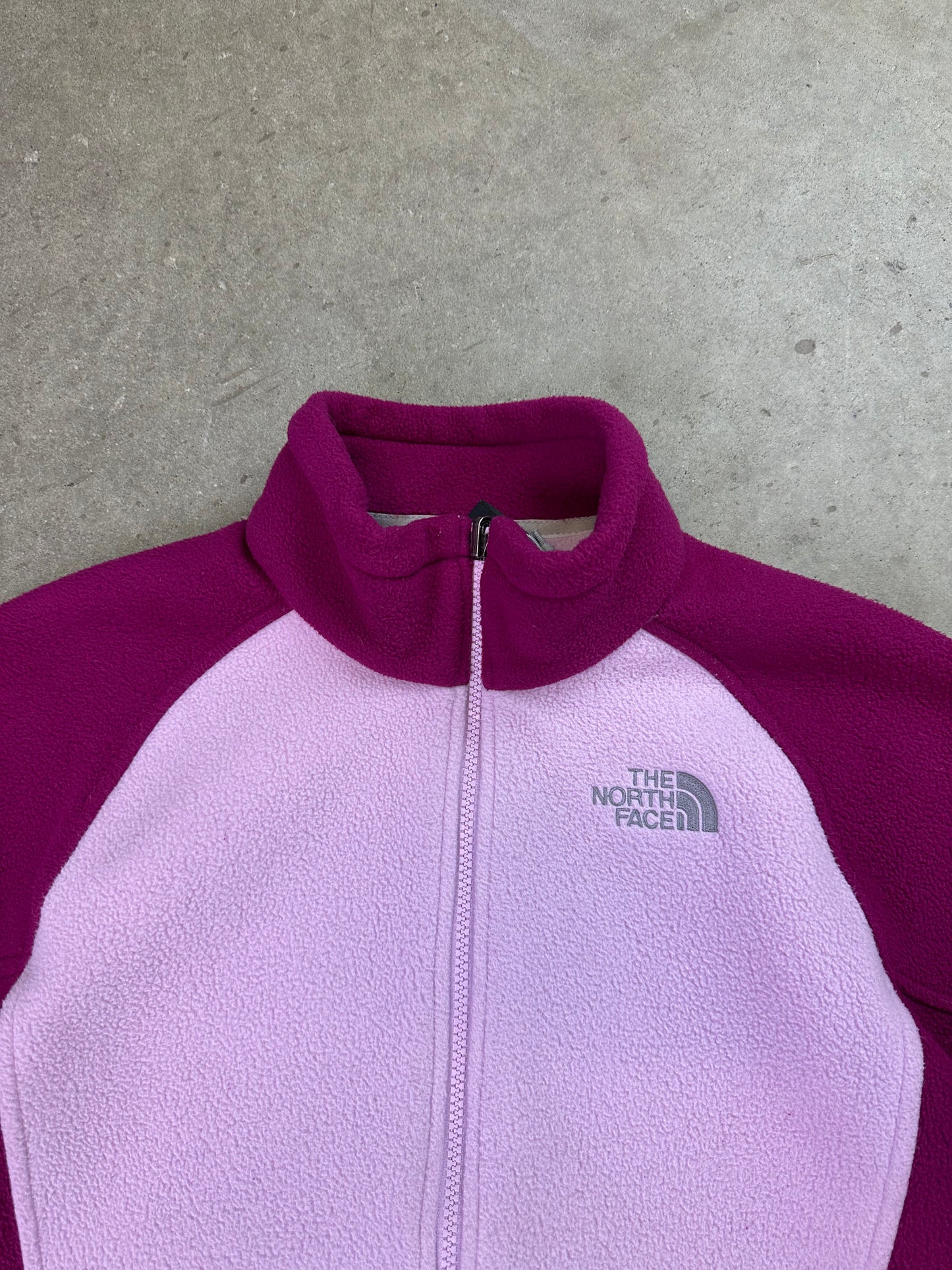 The North Face Zip Up Fleece Pink WMNS Large