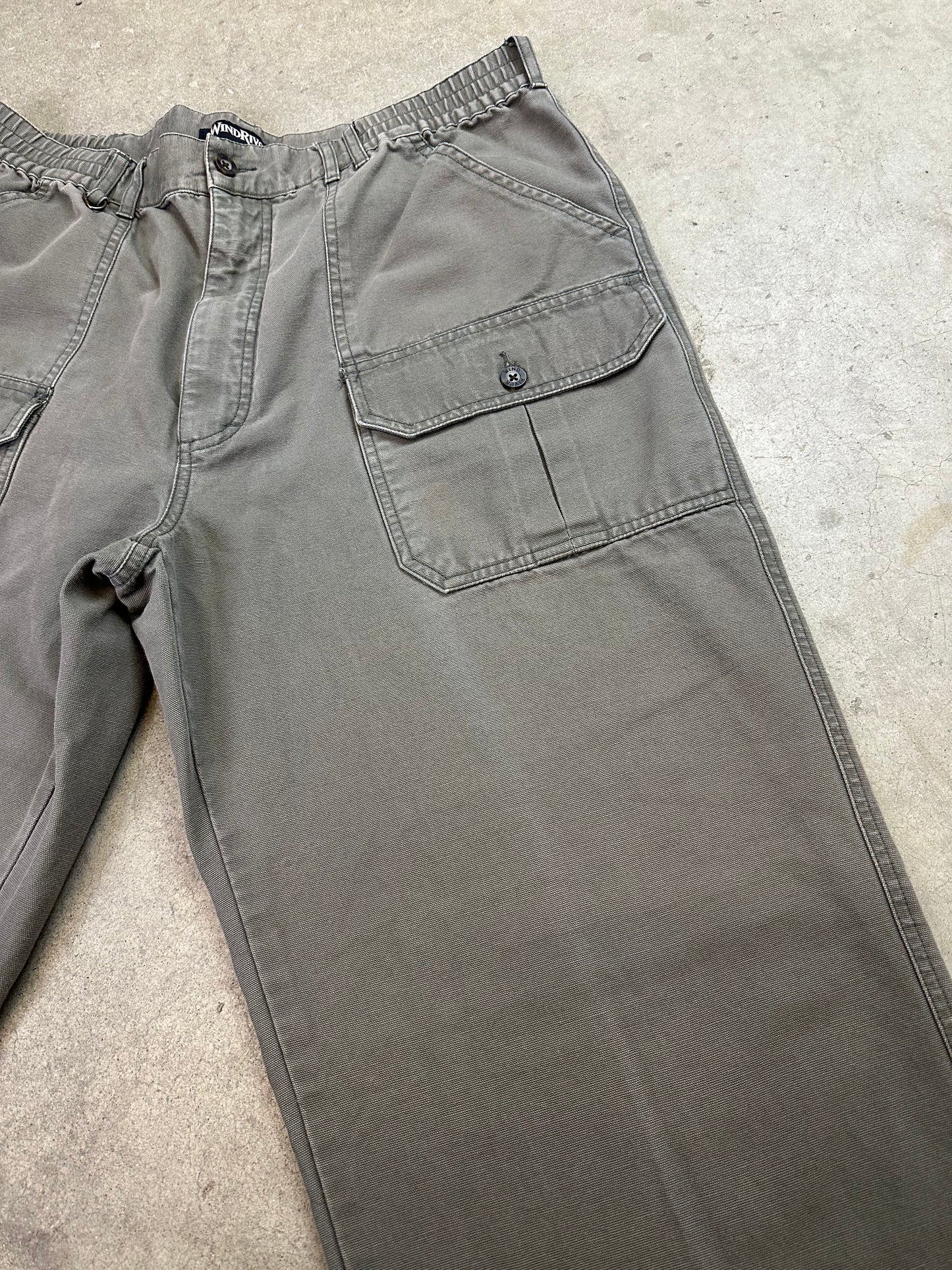 Windriver Tactical Cargo Pants Olive 35"