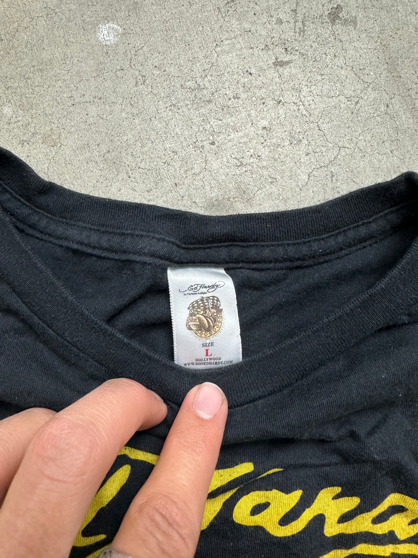 Ed Hardy Tiger Tee Medium