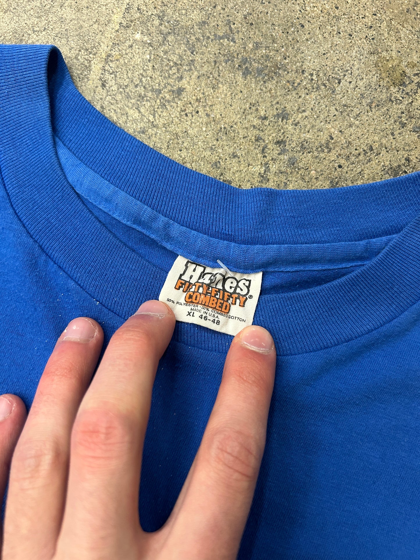 70s Qwik Change Auto Shop Tee Large
