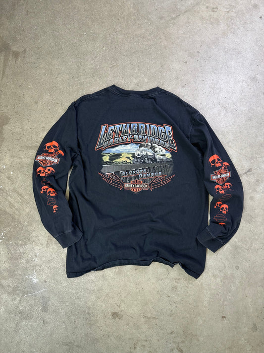 Harley Davidson Lethbridge Longsleeve Large