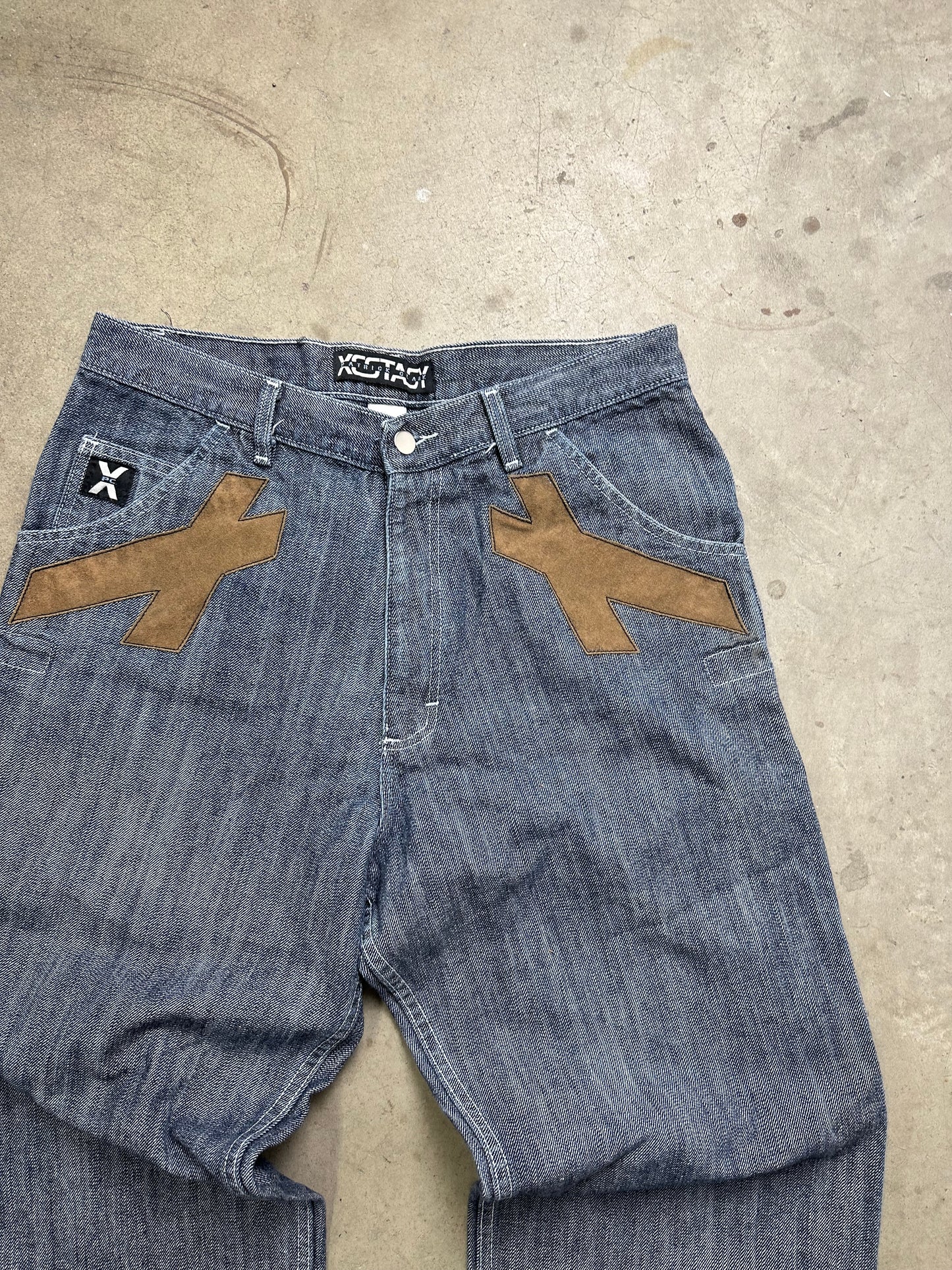 Patrick Clark Y2K SAMPLE Baggy Denim 36"