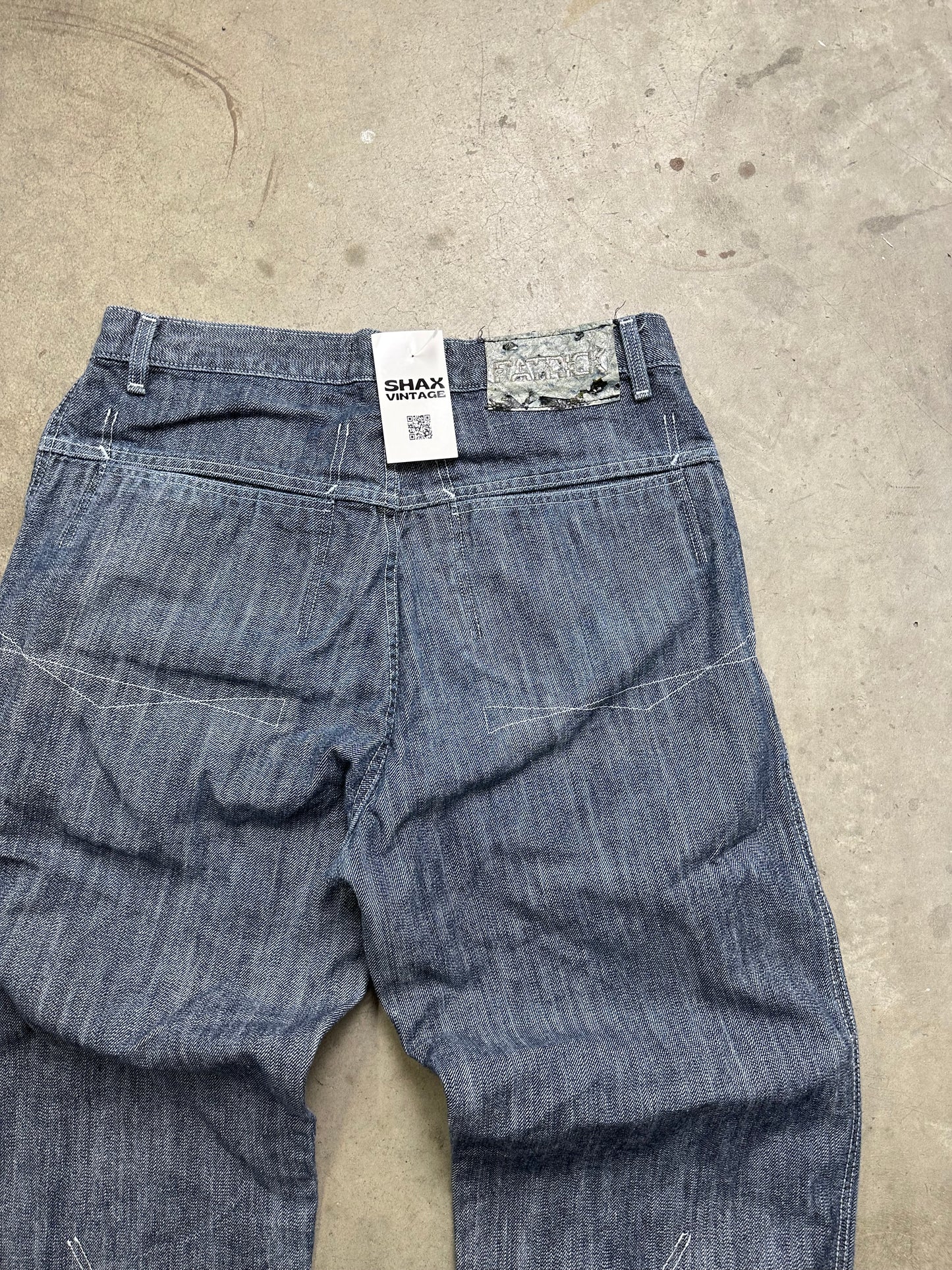 Patrick Clark Y2K SAMPLE Baggy Denim 36"