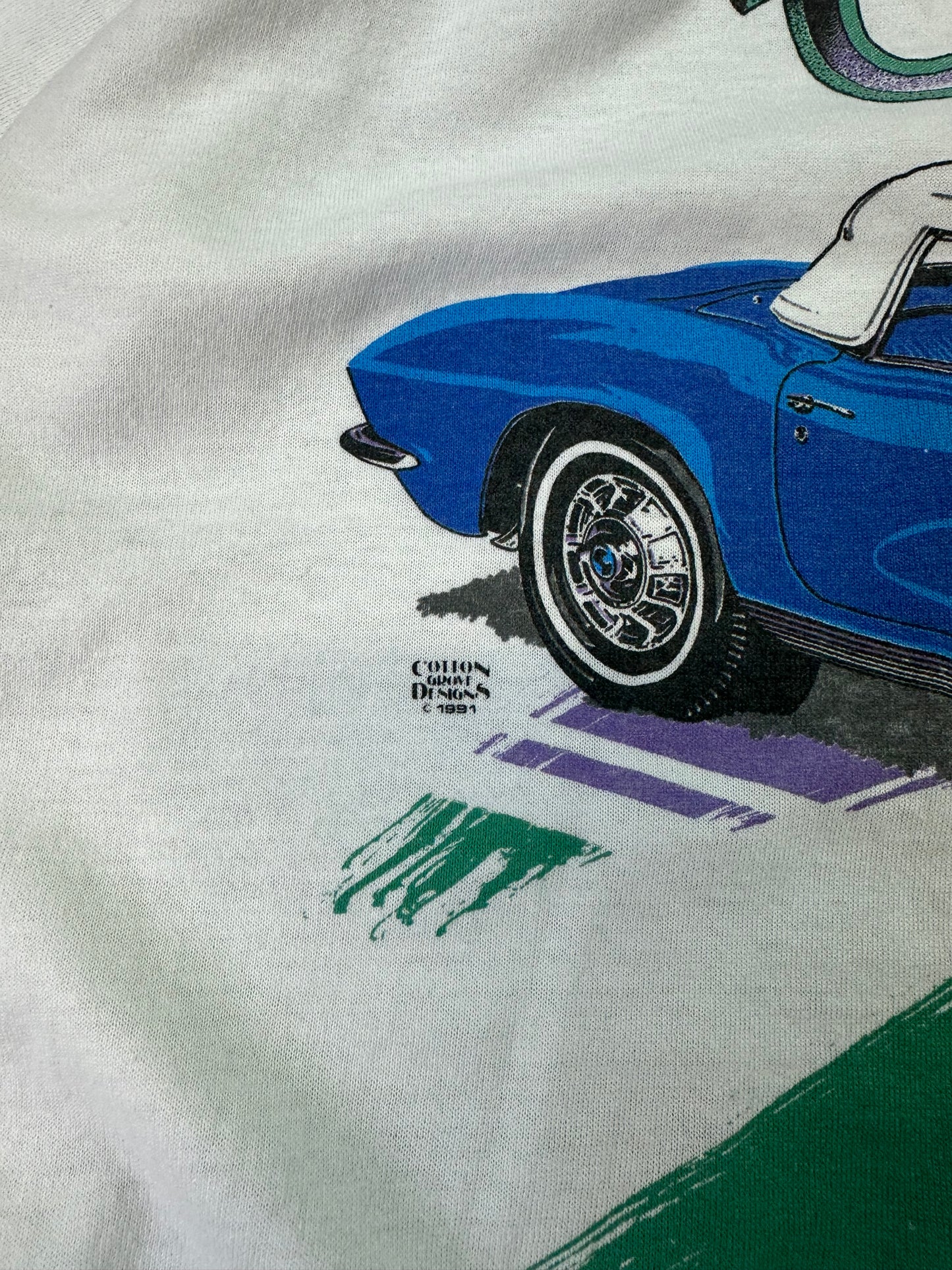 90s Corvette Cruisin Tee Large
