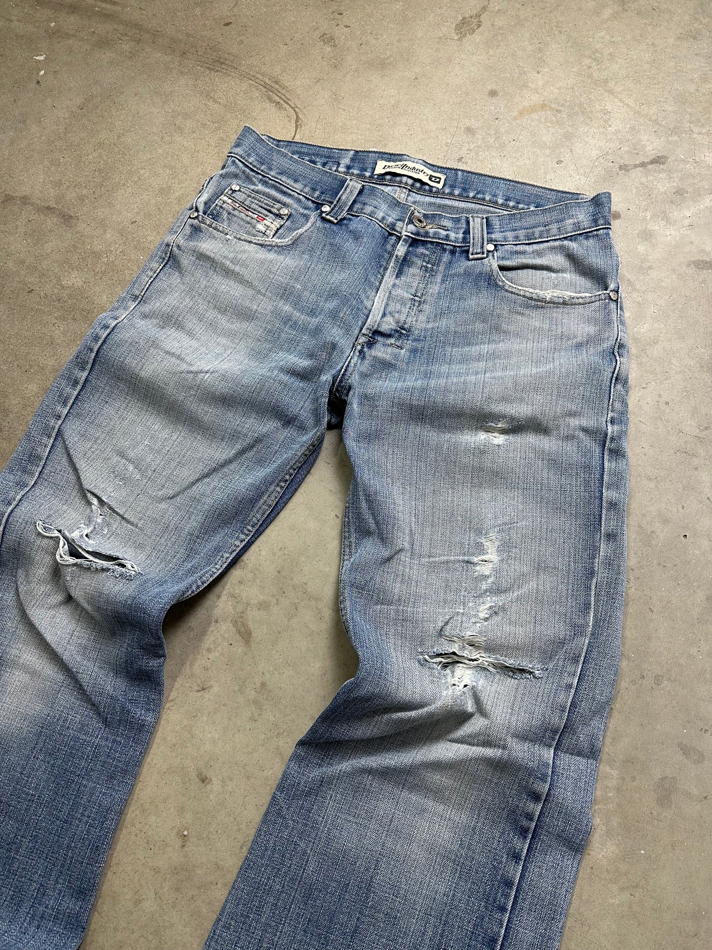 Diesel Light Wash Y2K Denim 36"