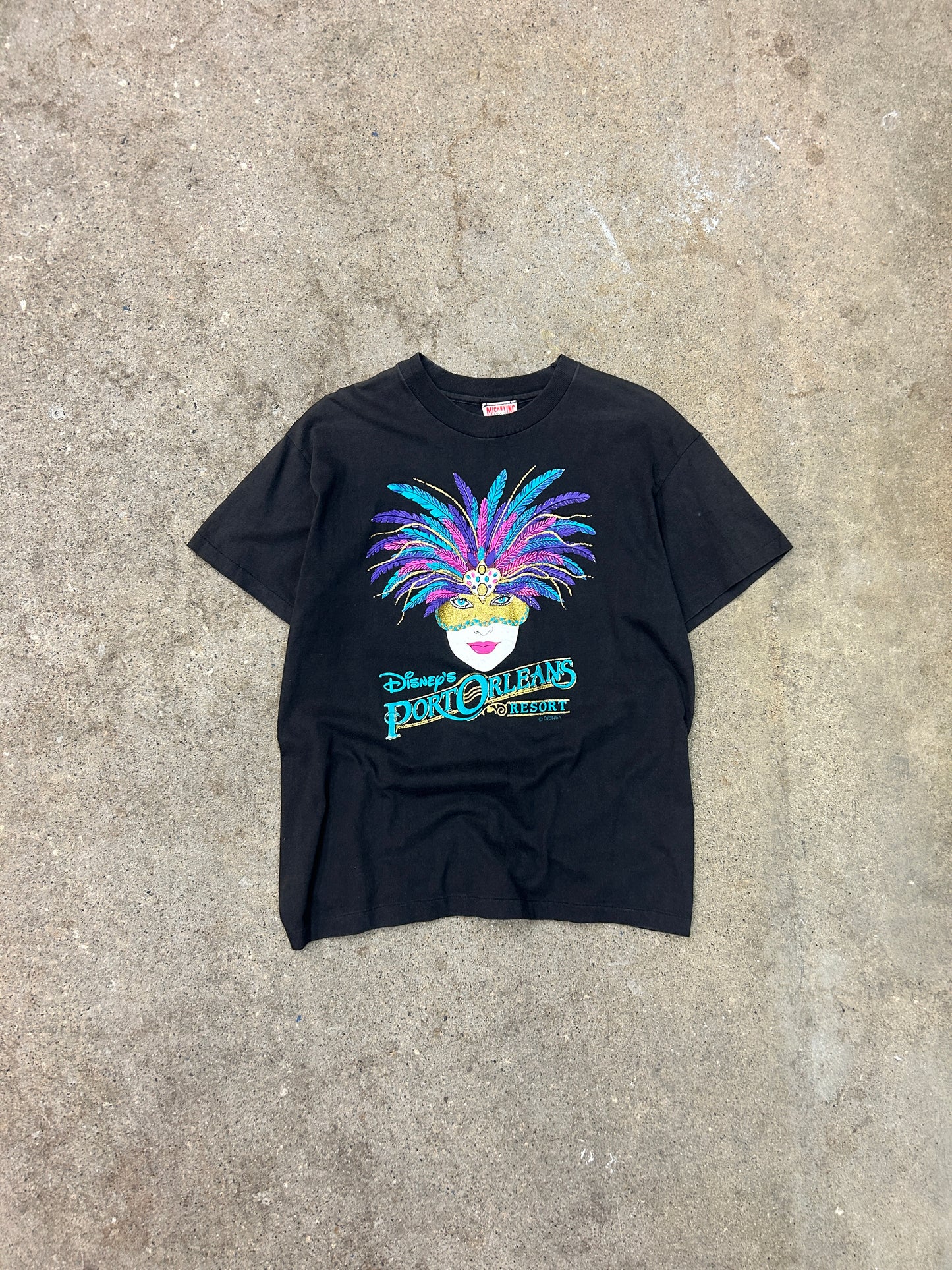 90s Disney Port Orleans Resort Tee Medium