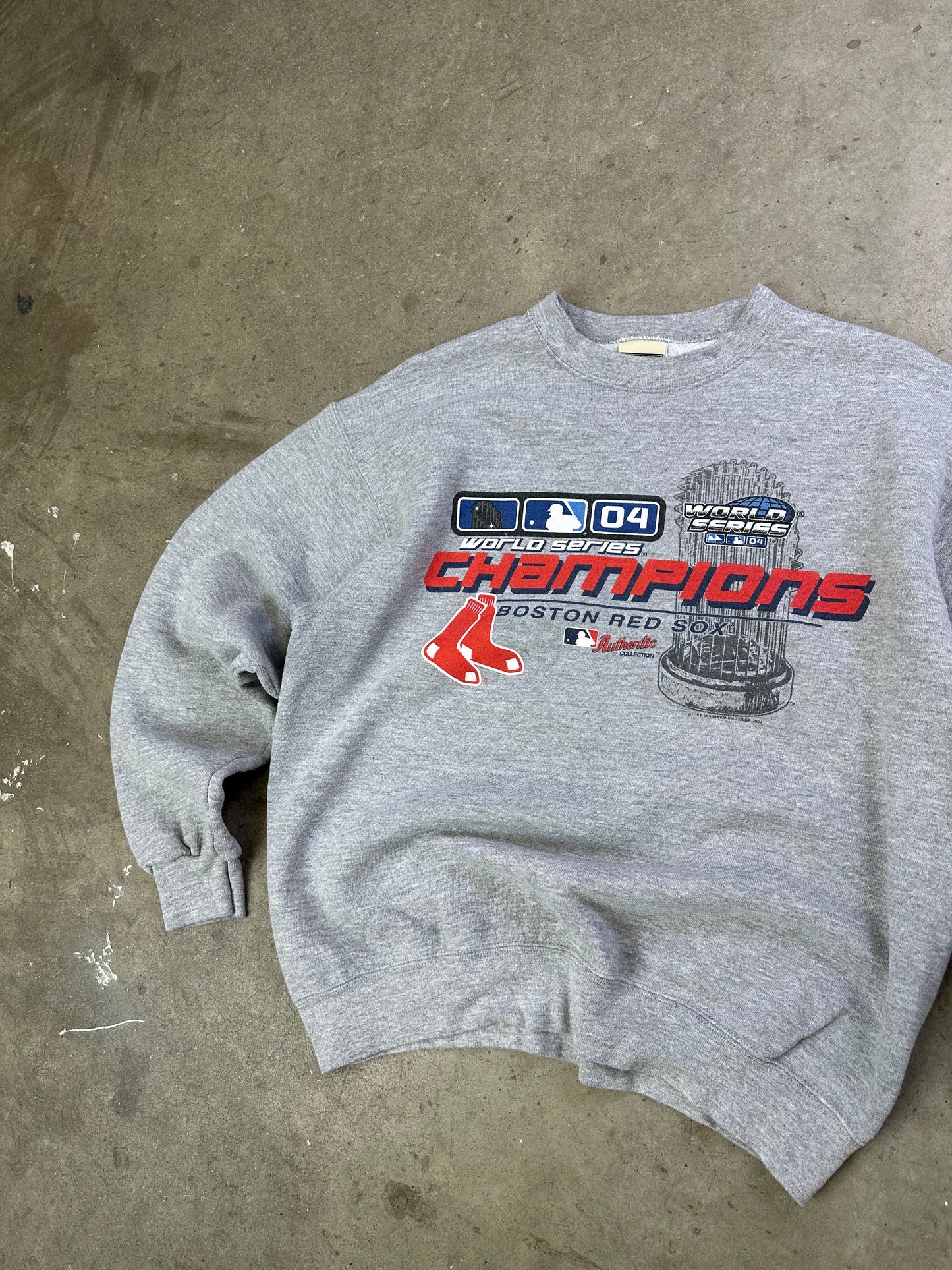 Boston Red Sox World Champions Crewneck M/L