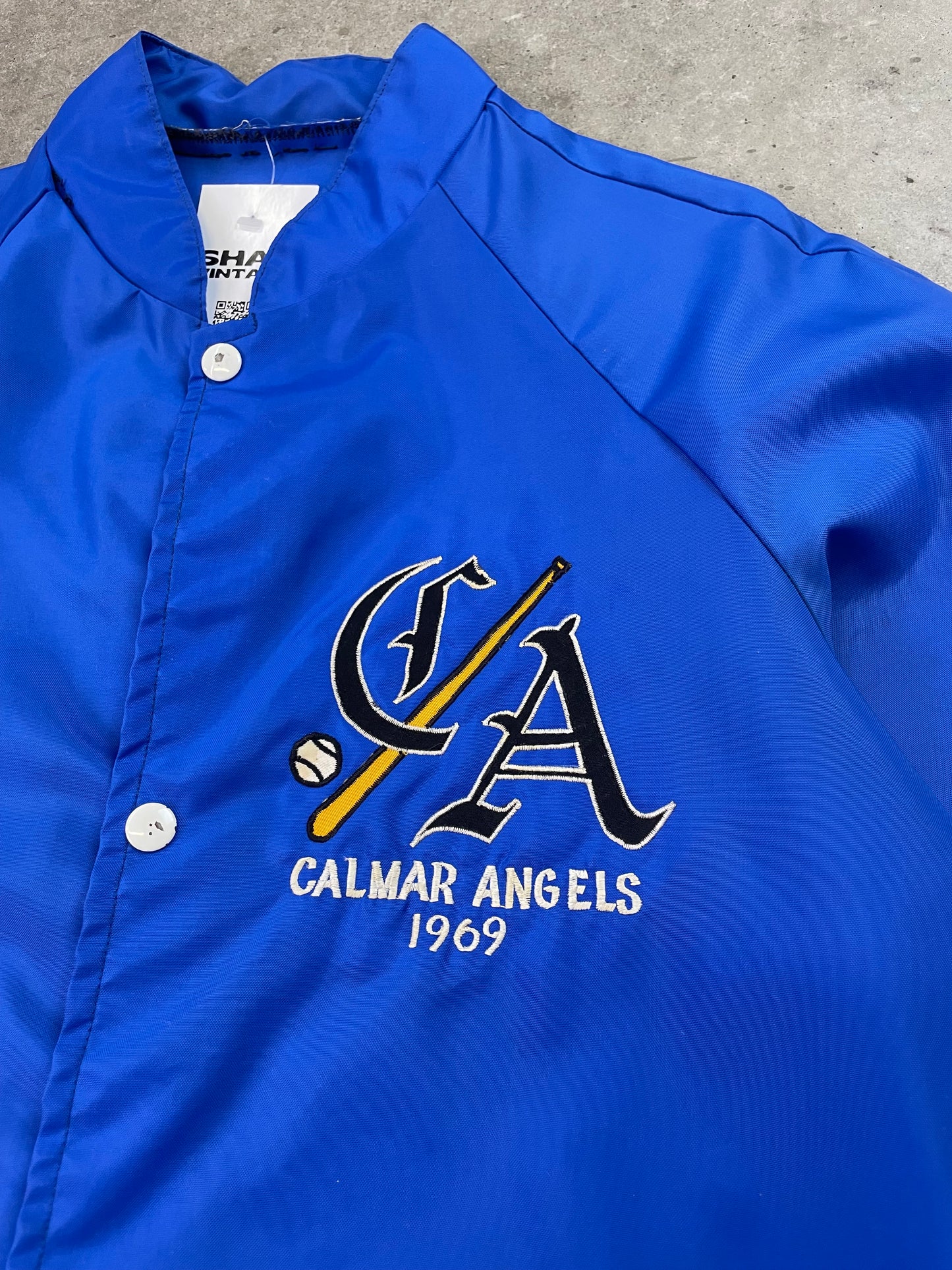 60s Calmar Angels Coaches Jacket Large