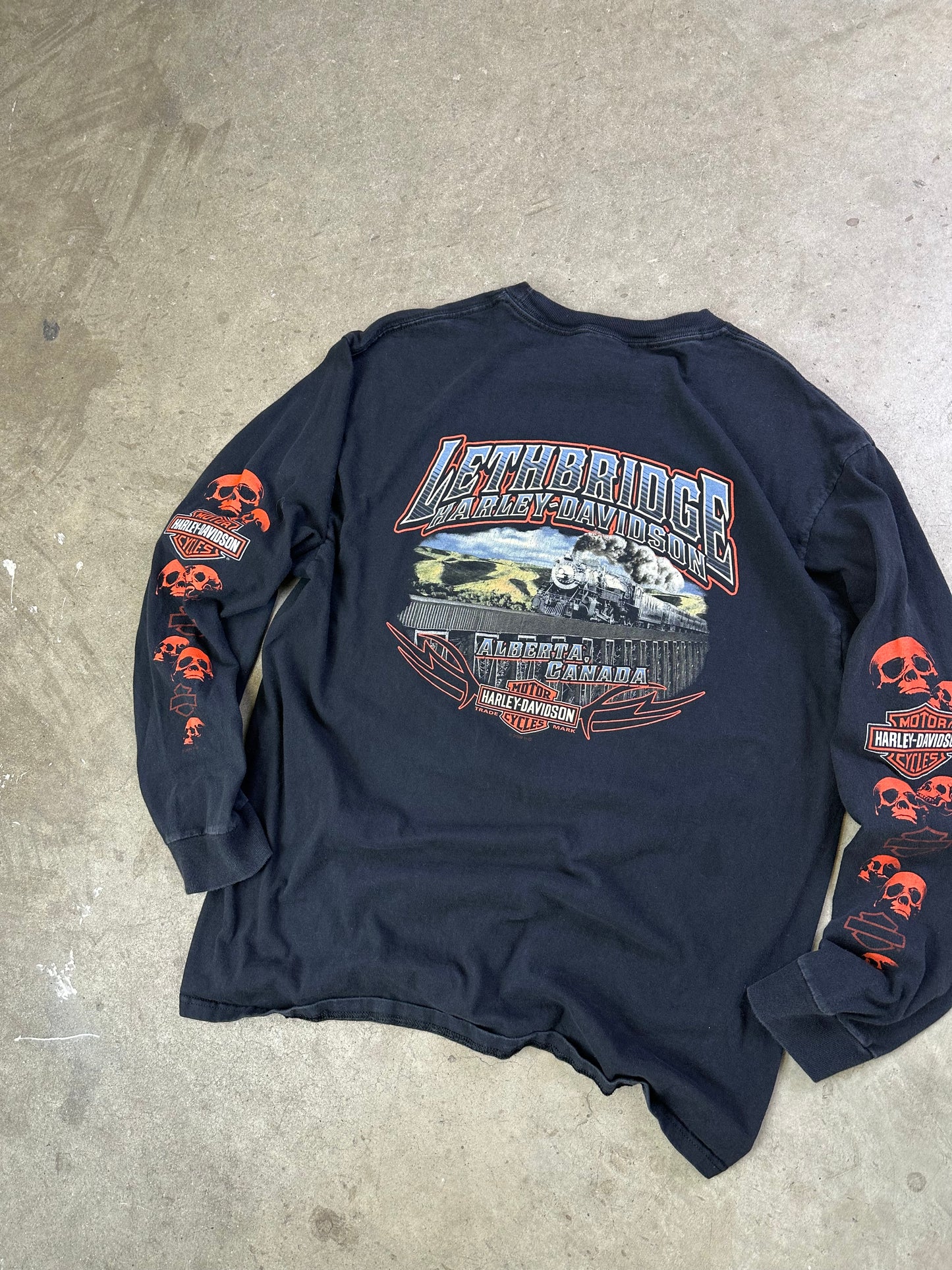 Harley Davidson Lethbridge Longsleeve Large