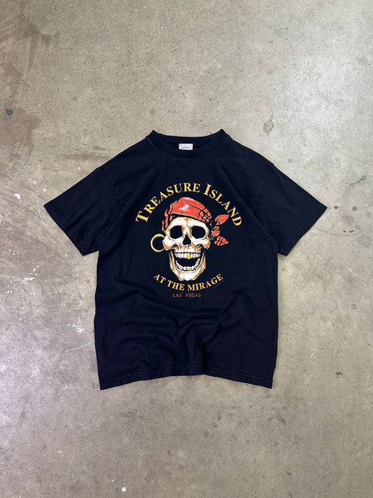 90s Treasure Island At The Mirage Tee Medium
