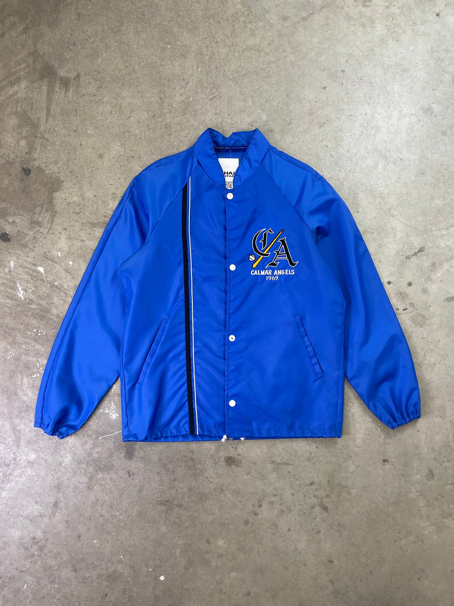 60s Calmar Angels Coaches Jacket Large
