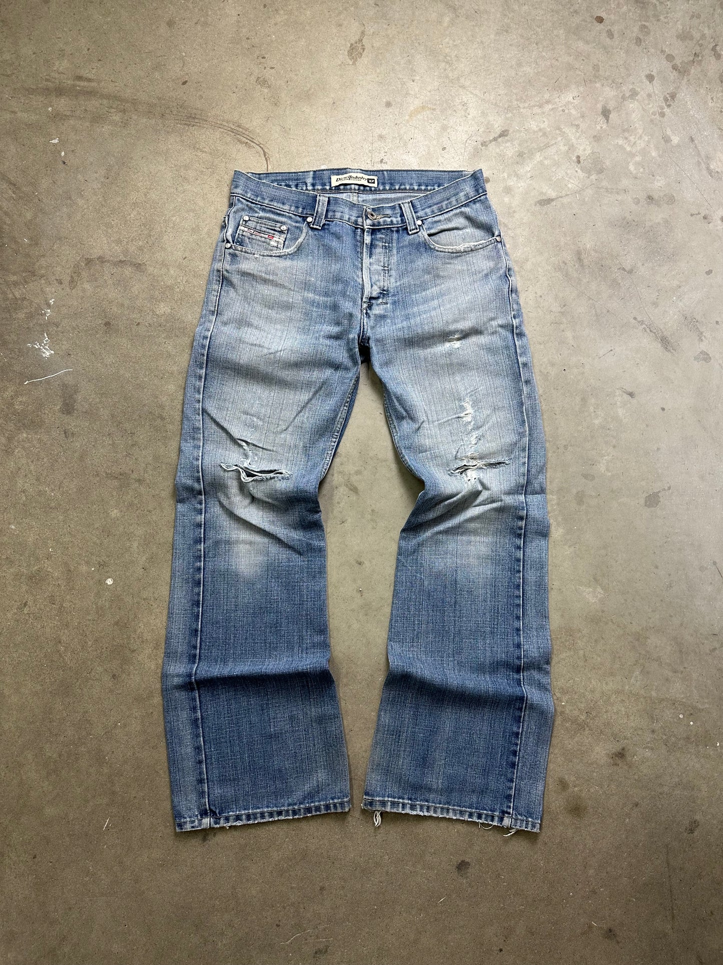 Diesel Light Wash Y2K Denim 36"