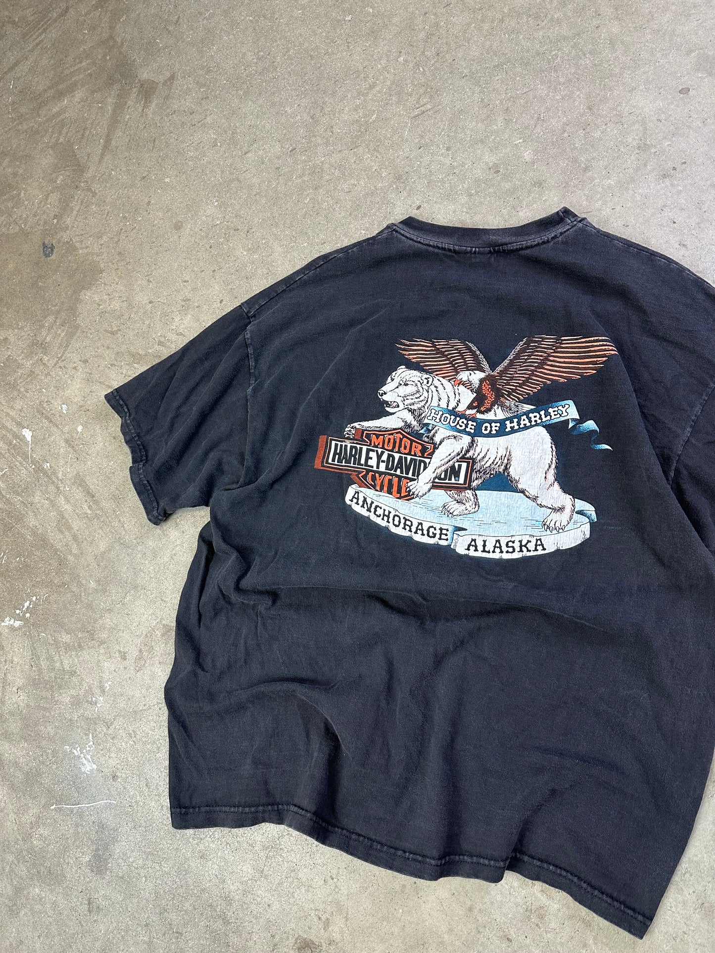 Harley Davidson Alaska Tee Large