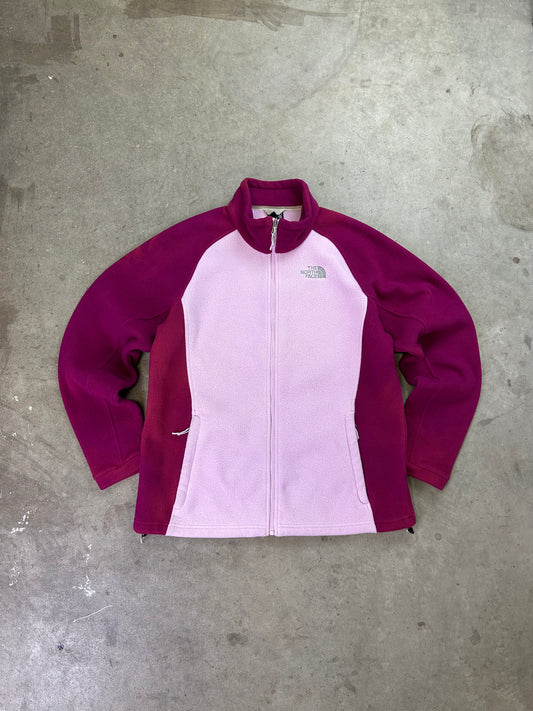 The North Face Zip Up Fleece Pink WMNS XL