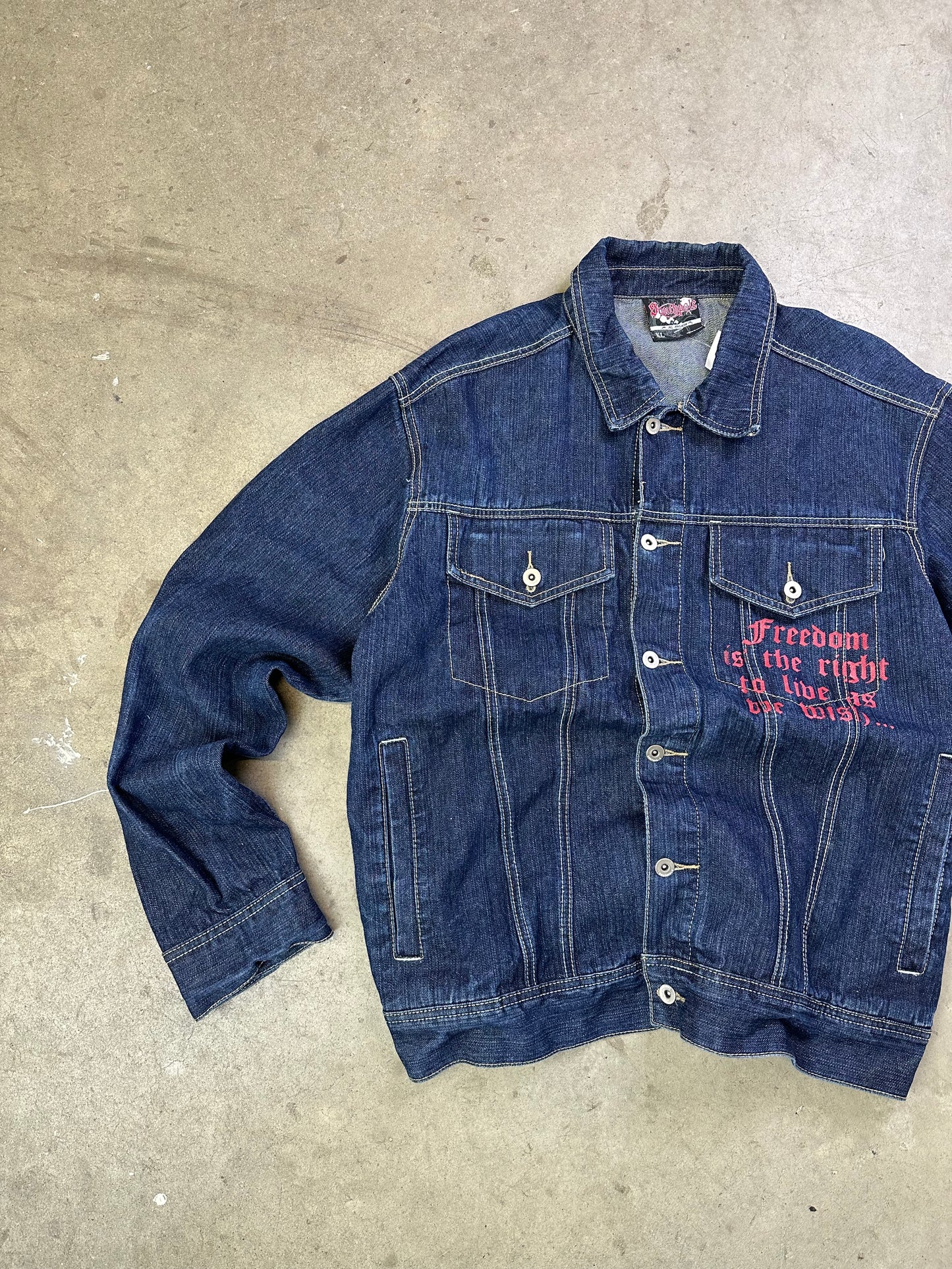 South Pole Y2K Denim Jacket XL