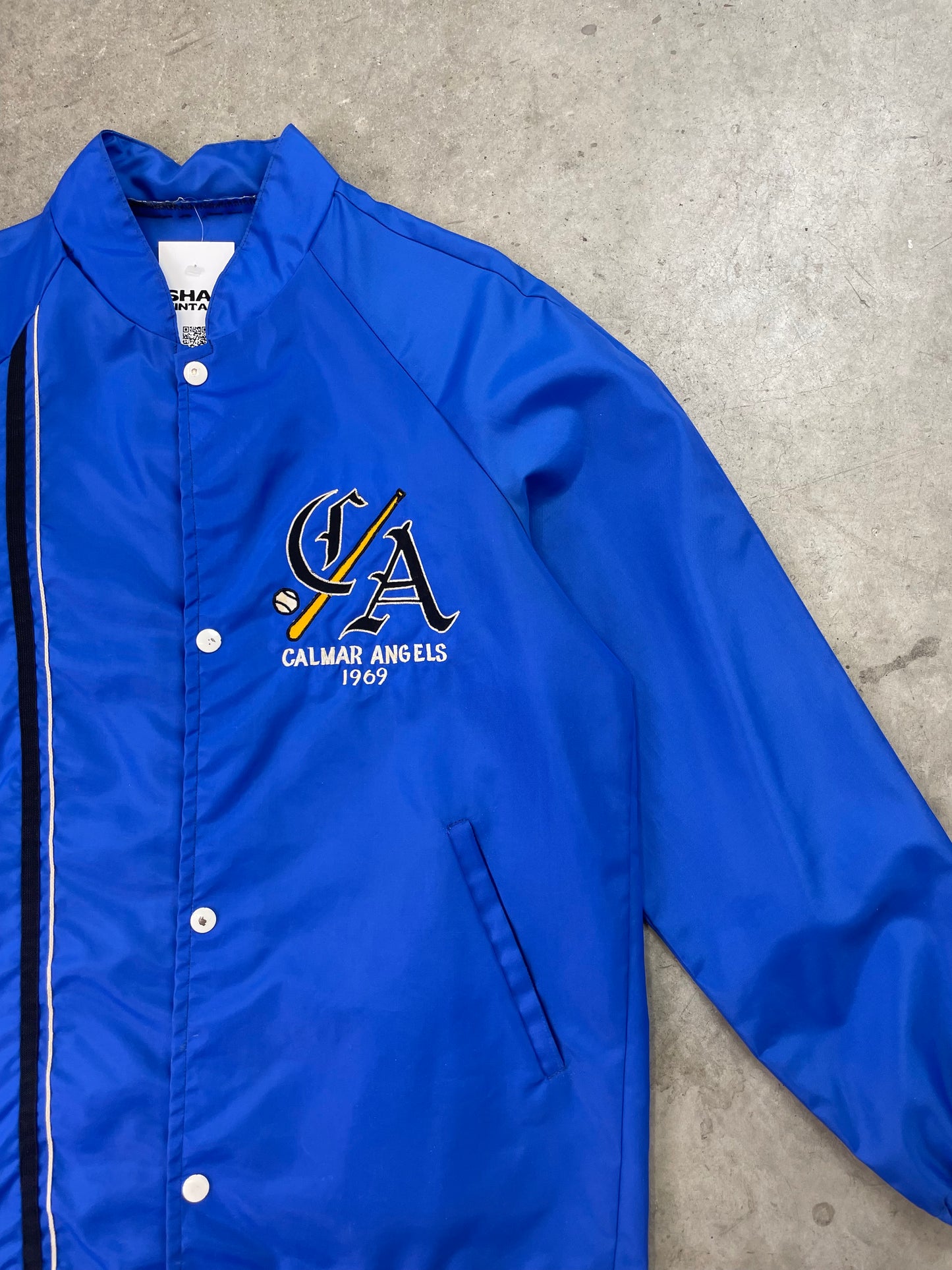 60s Calmar Angels Coaches Jacket Large