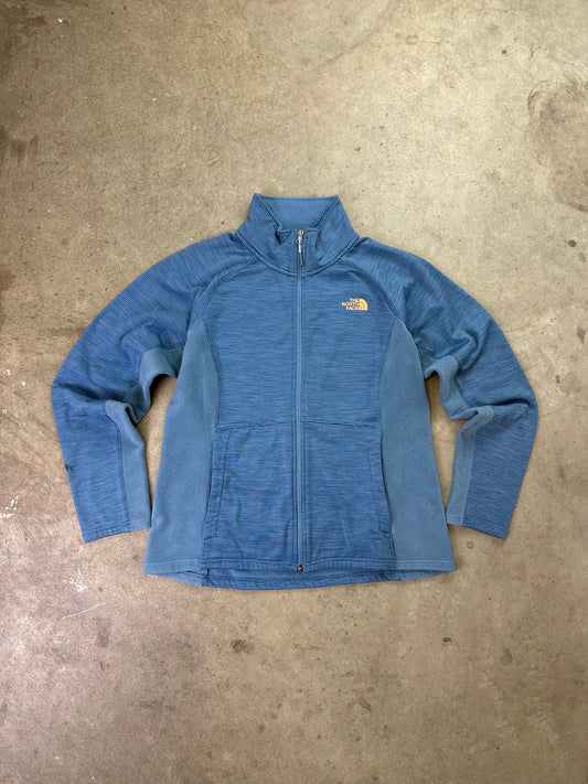 The North Face Zip Up Fleece Blue WMNS XL