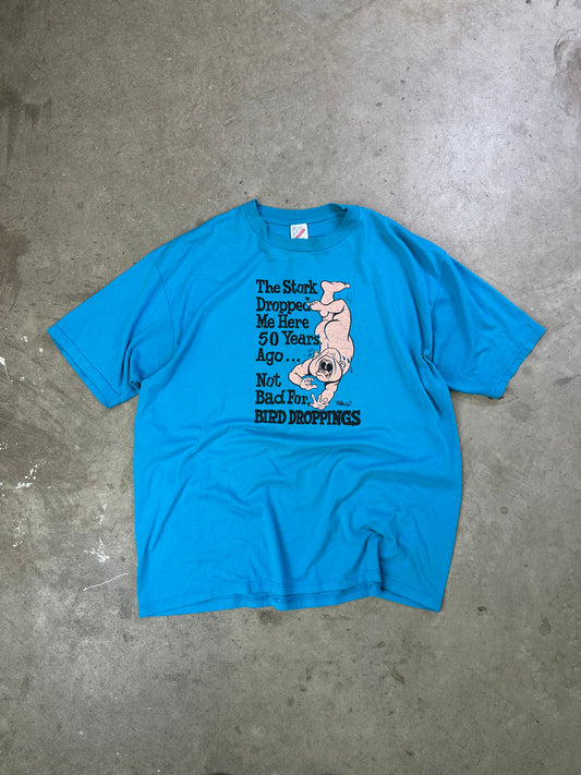 80s Bird Droppings Tee XL