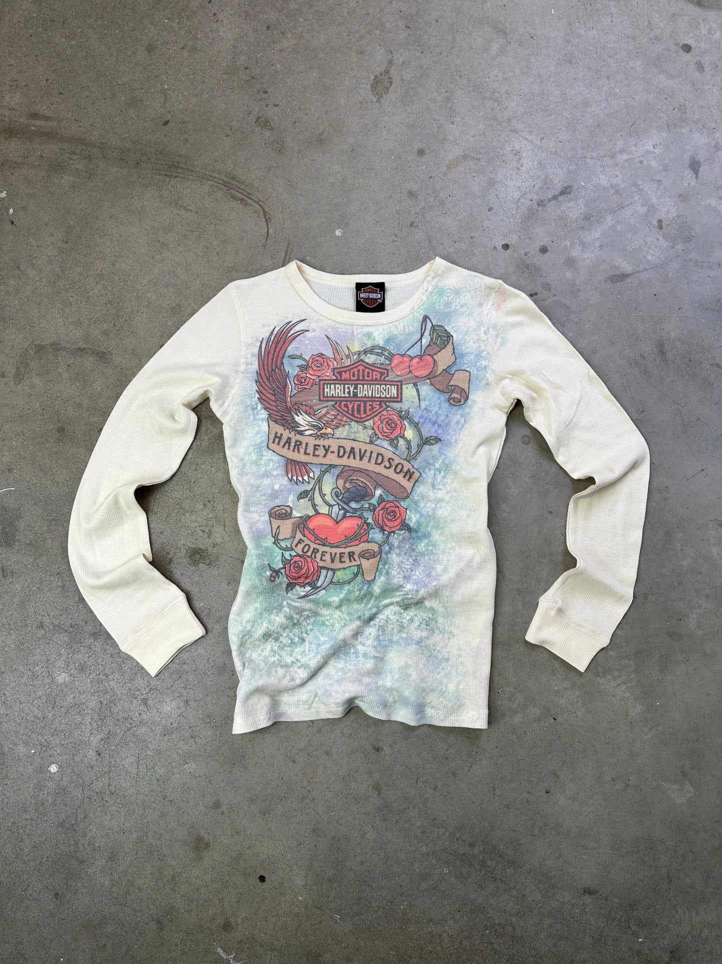 Harley Davidson Waffle Longsleeve WMNS Medium