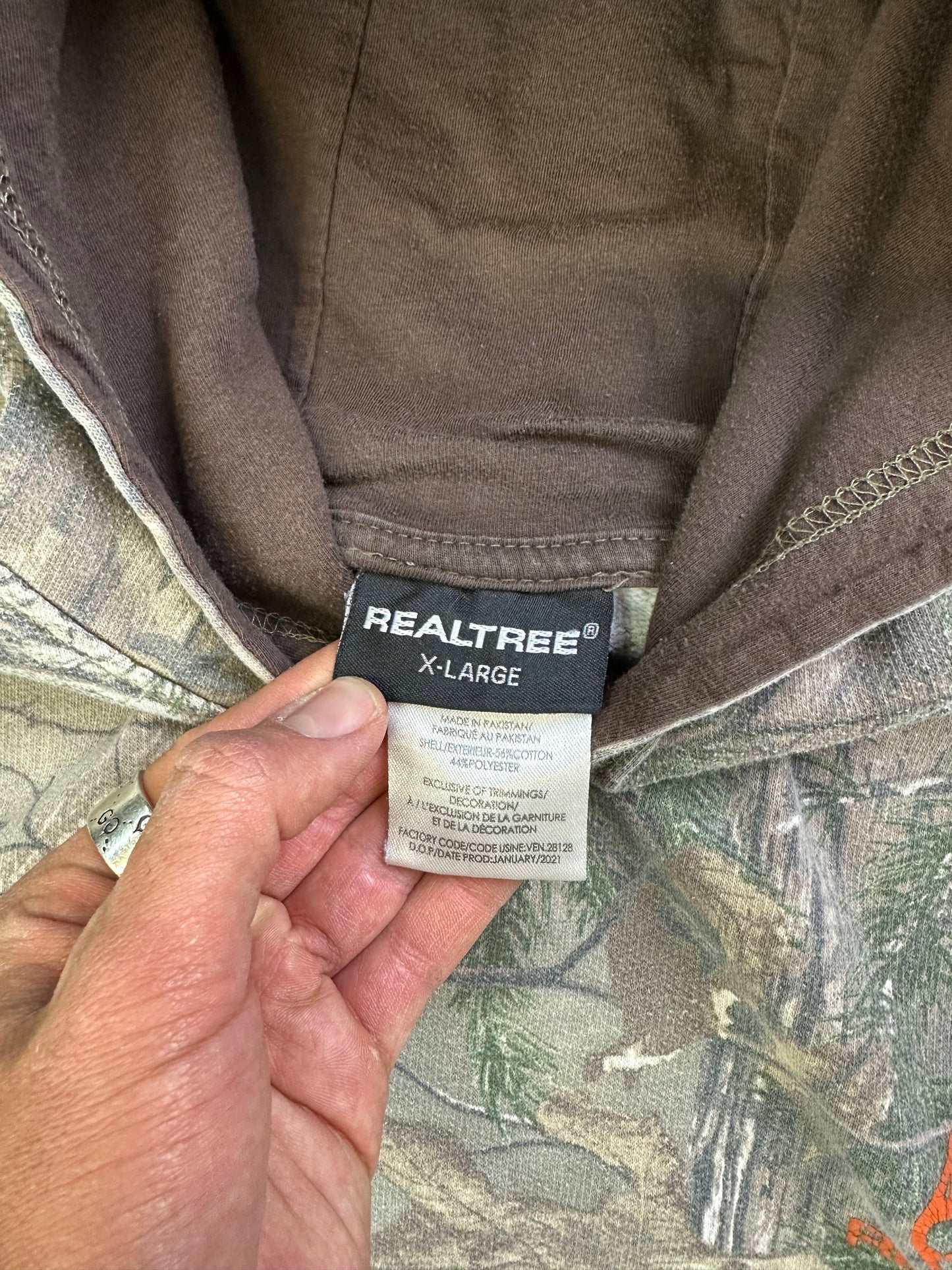 Realtree Camo Hoodie XL