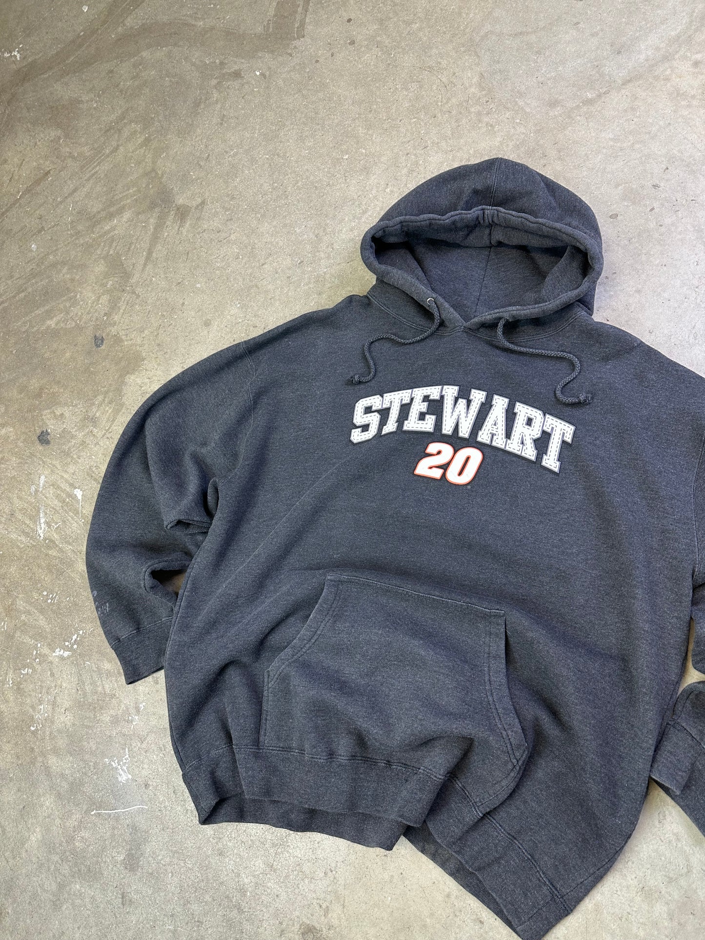 Nascar Tony Stewart Spellout Hoodie XXL