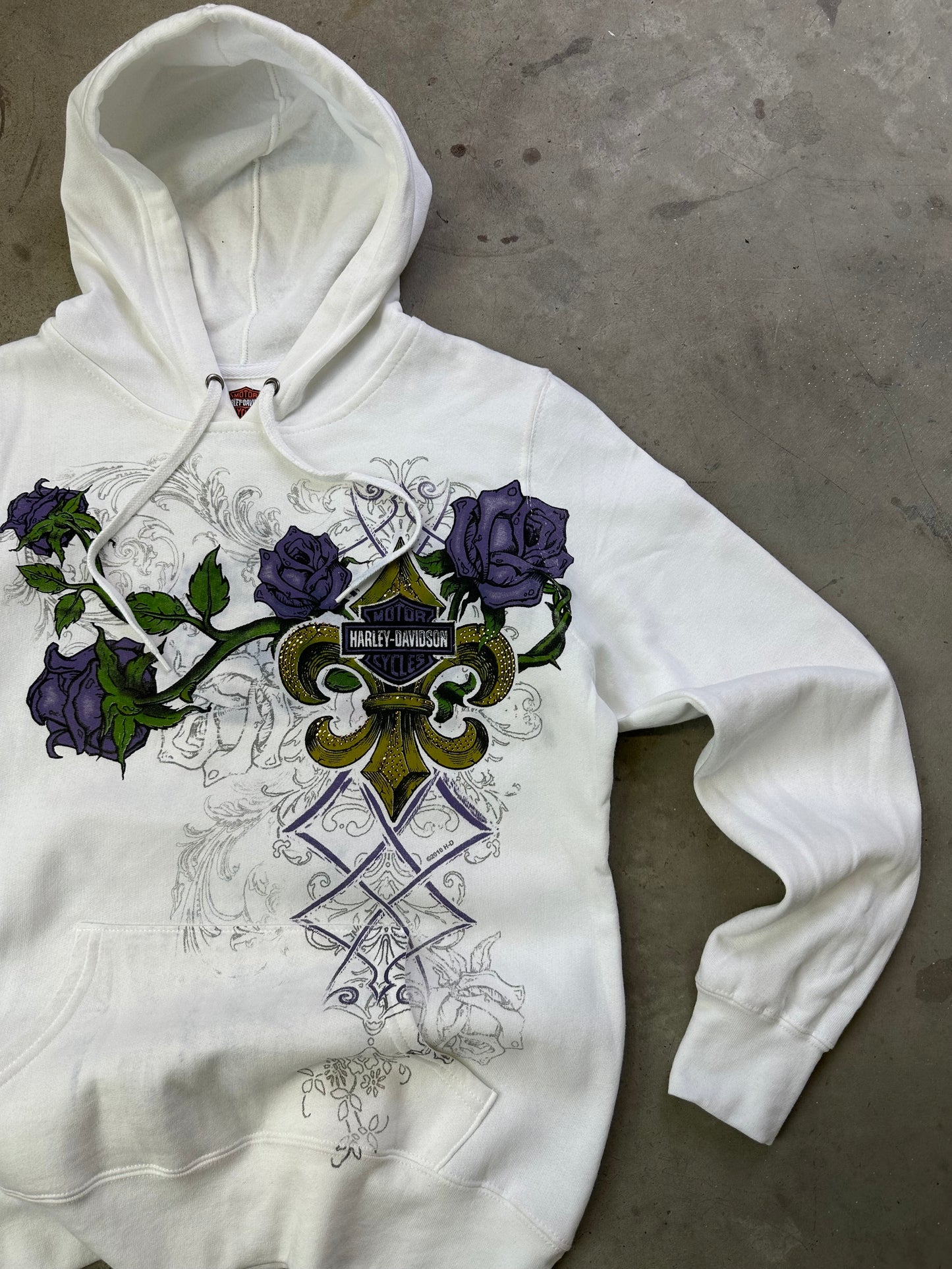 Harley Davidson Y2K Hoodie WMNS Medium