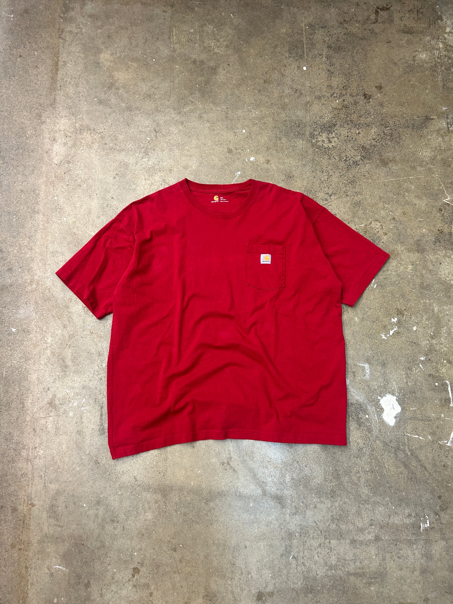 Carhartt Pocket Tee Red 3XL
