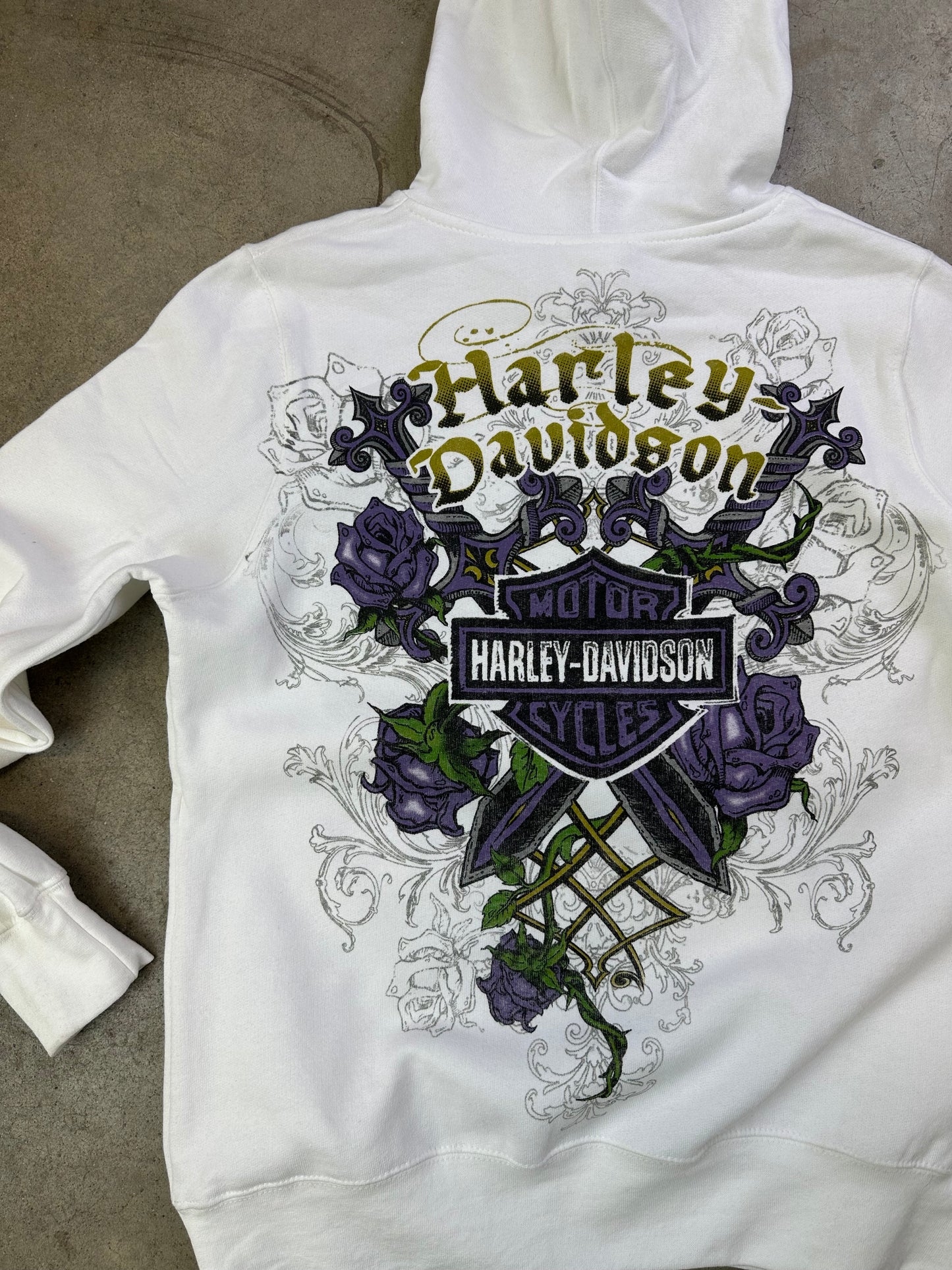 Harley Davidson Y2K Hoodie WMNS Medium
