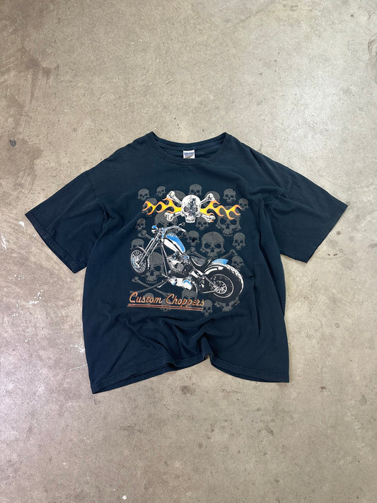 Y2K Custom Choppers Motorcycle Tee XL