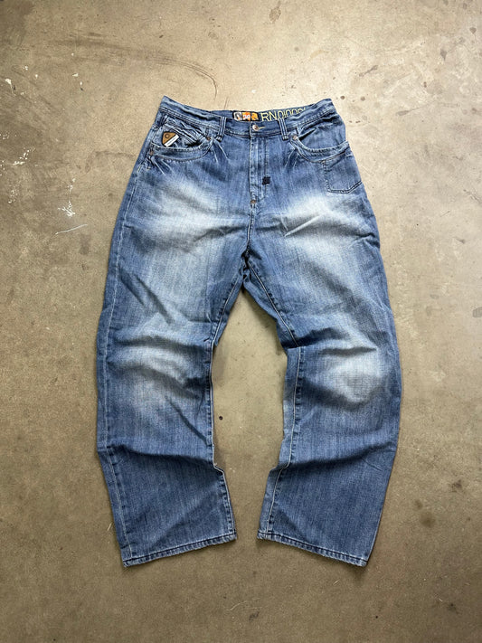 Akademiks Y2K Baggy Denim 37"