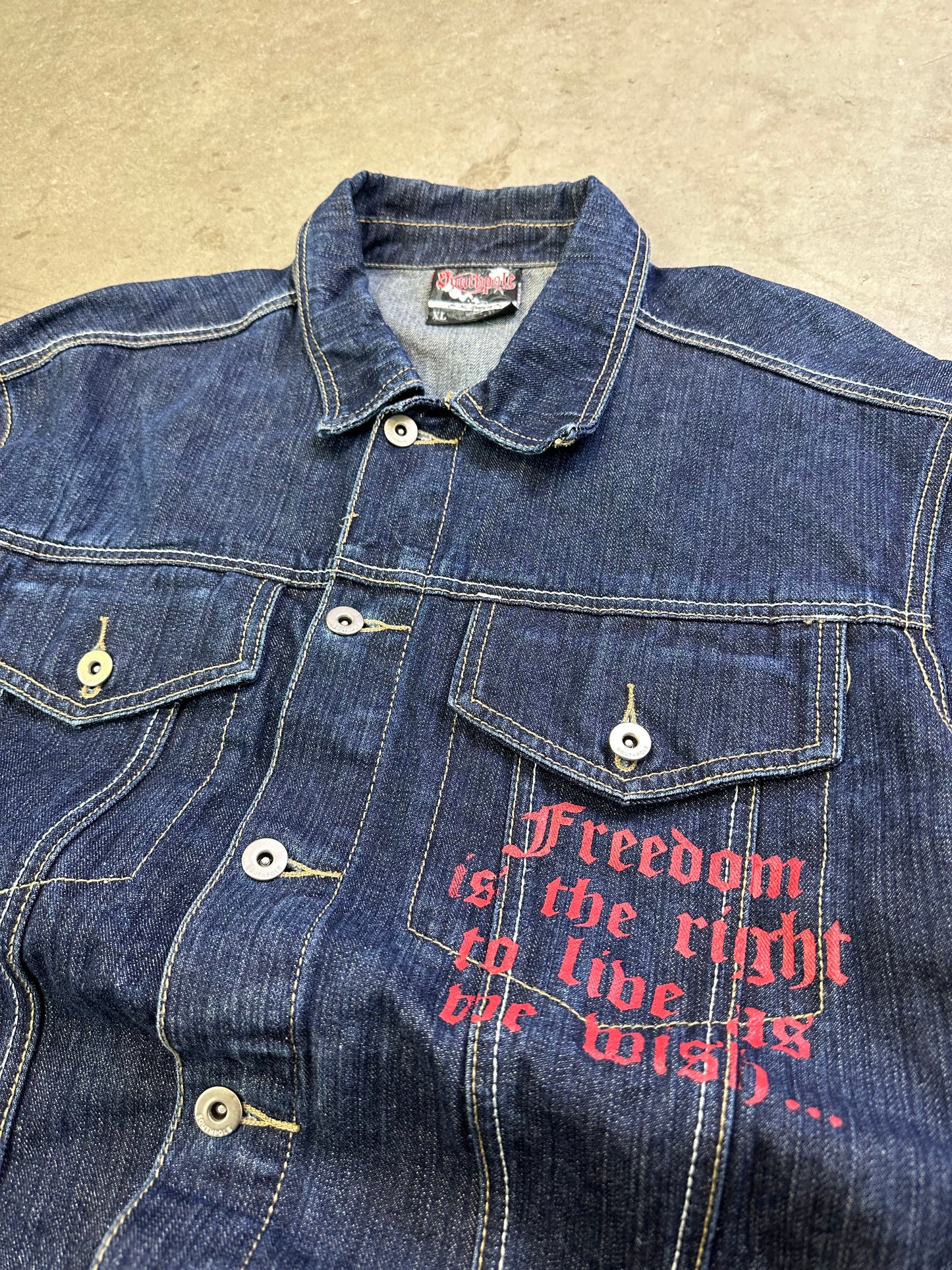 South Pole Y2K Denim Jacket XL