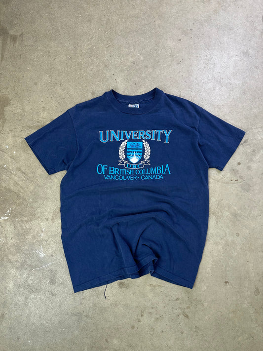 80s University of British Columbia Tee XL