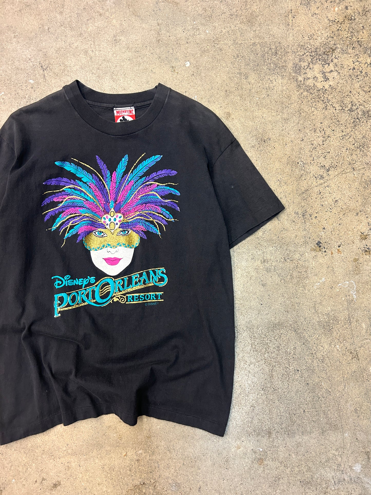 90s Disney Port Orleans Resort Tee Medium