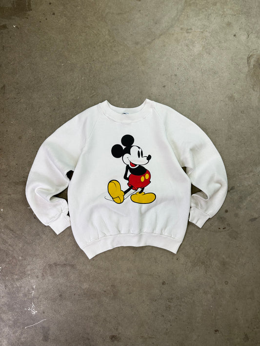 80s Mickey Mouse Crewneck Medium