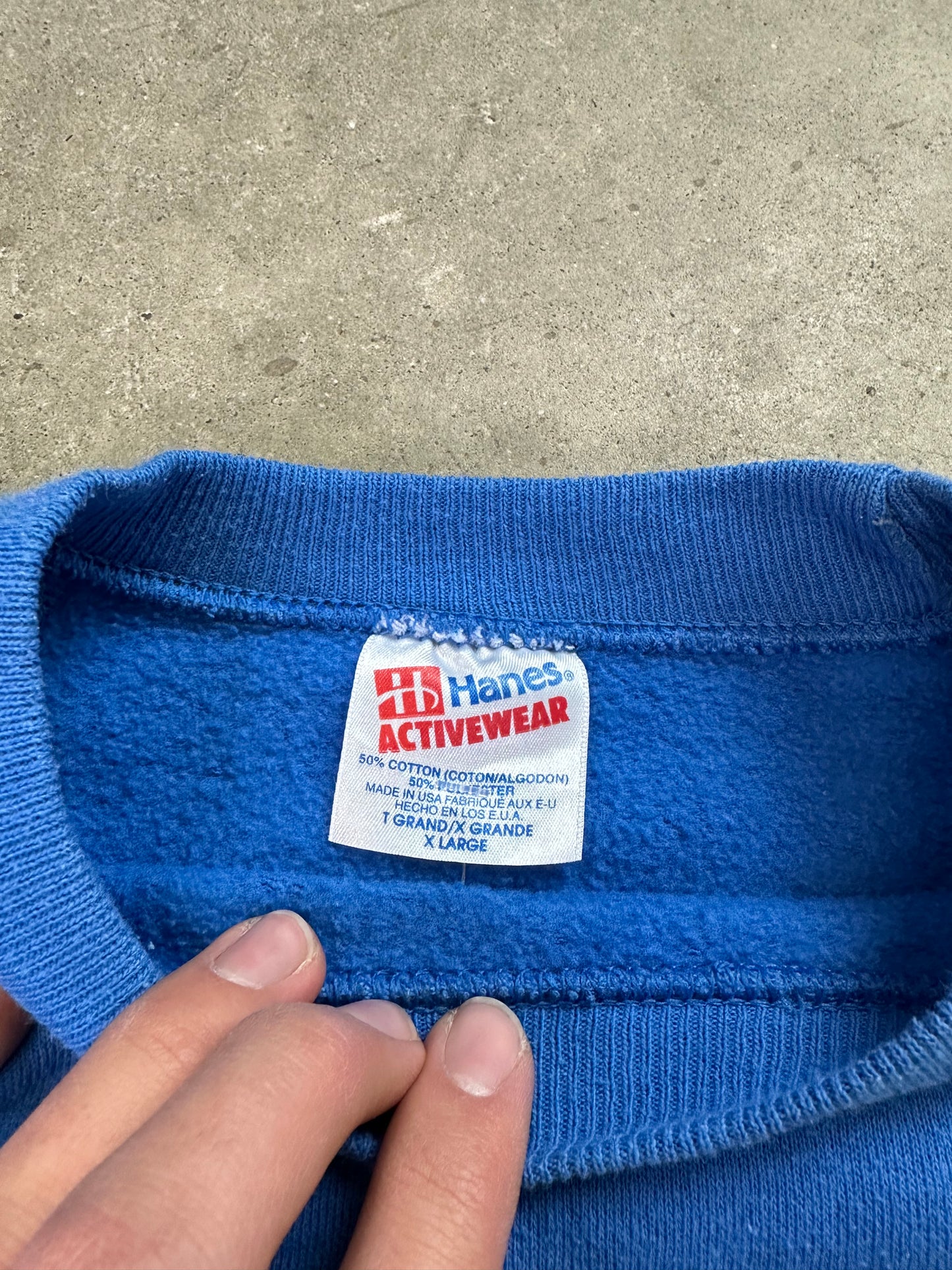 90s Soroptimist Spellout Crewneck XL